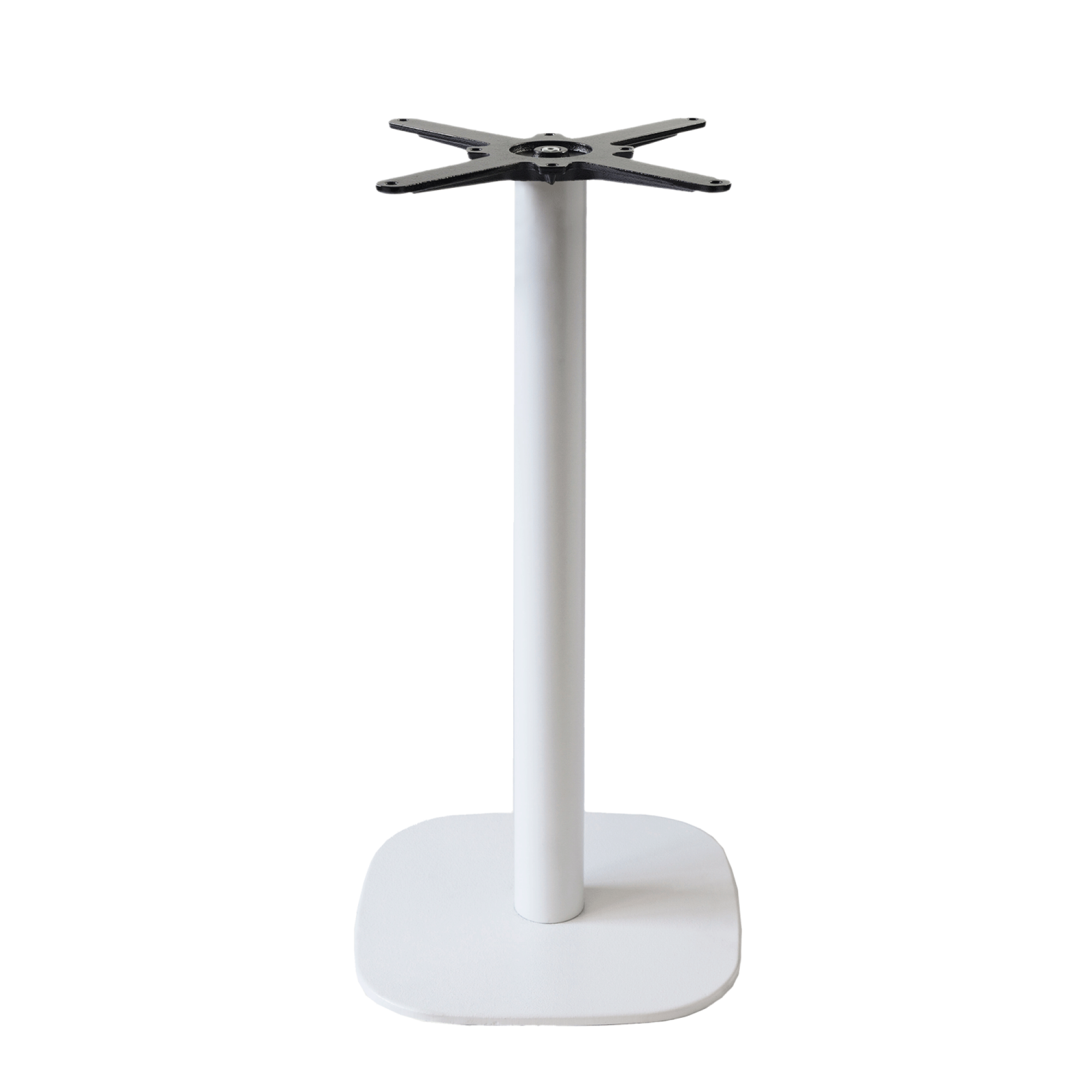 Piétement pour mange-debout h110cm modèle Round blanc