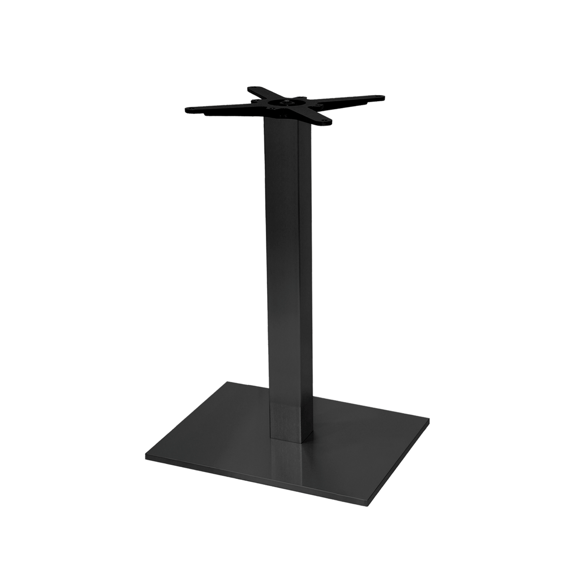 Piétement pour table rectangulaire, modèle Milan noir