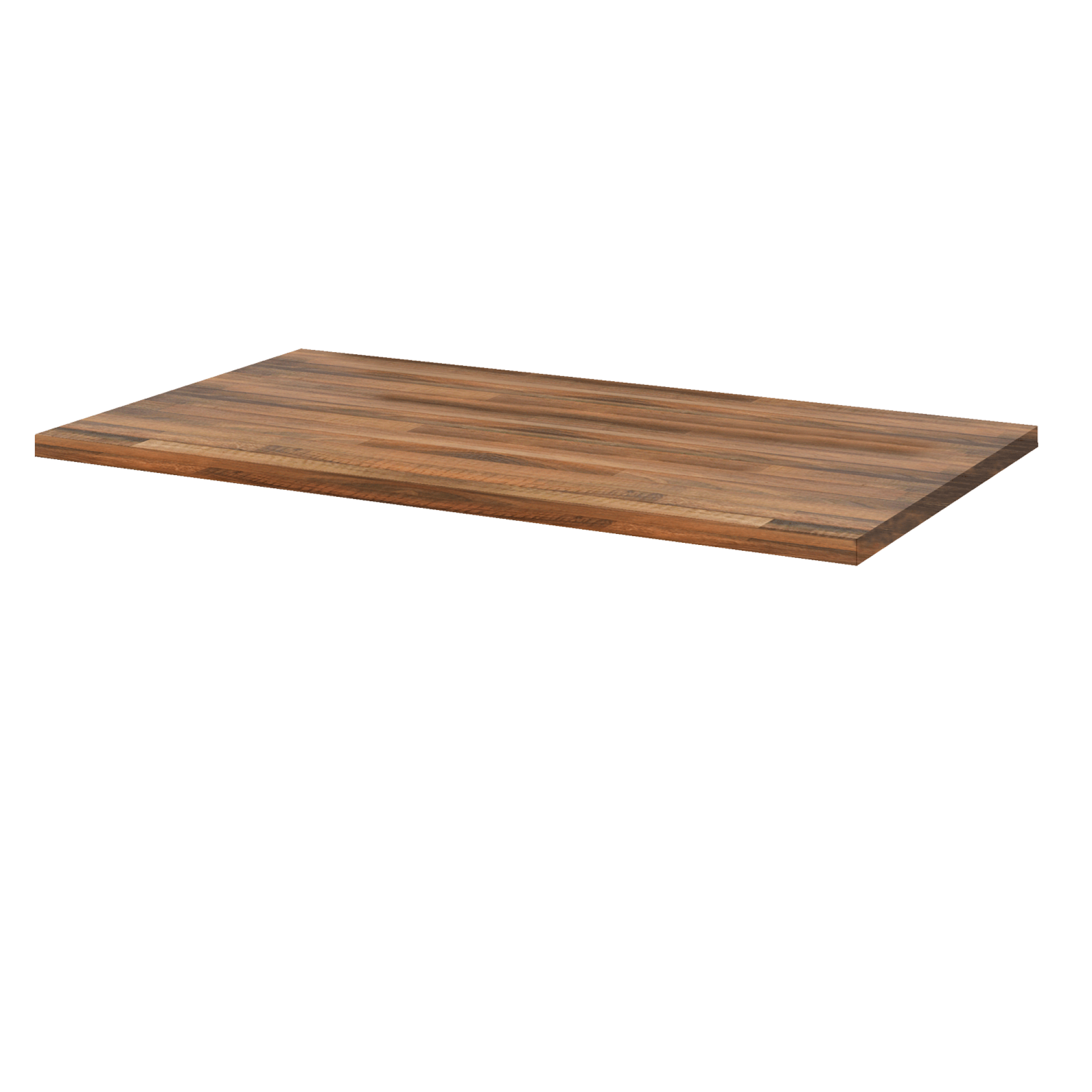 Plateau 140x70 decor bois noyer