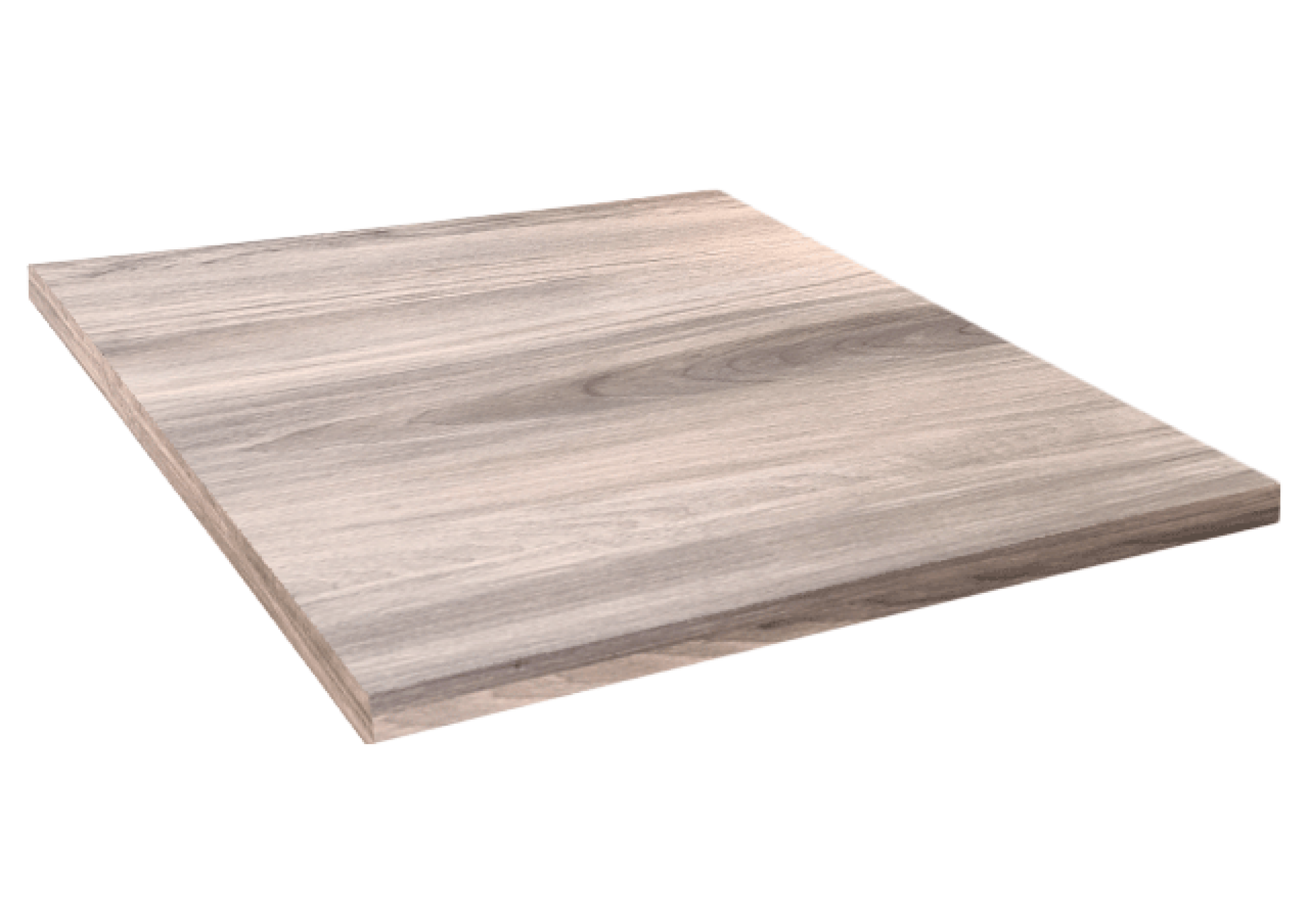 Plateau 70x70 decor bois tages