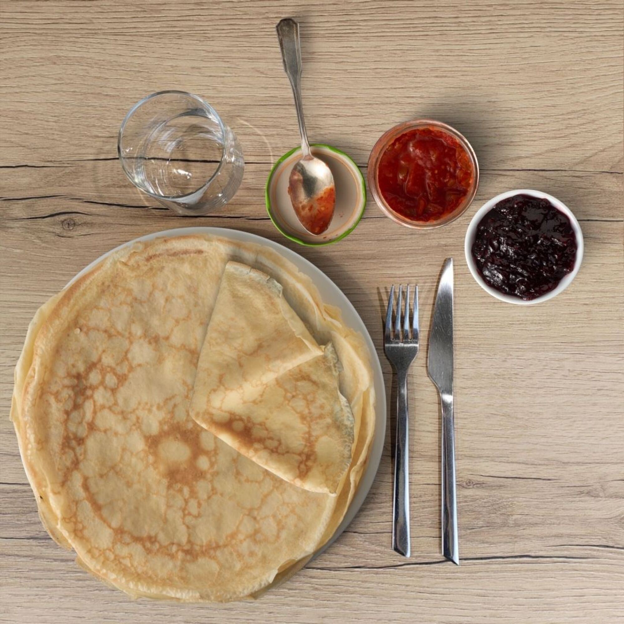 Plateau Ø120 decor chene delano