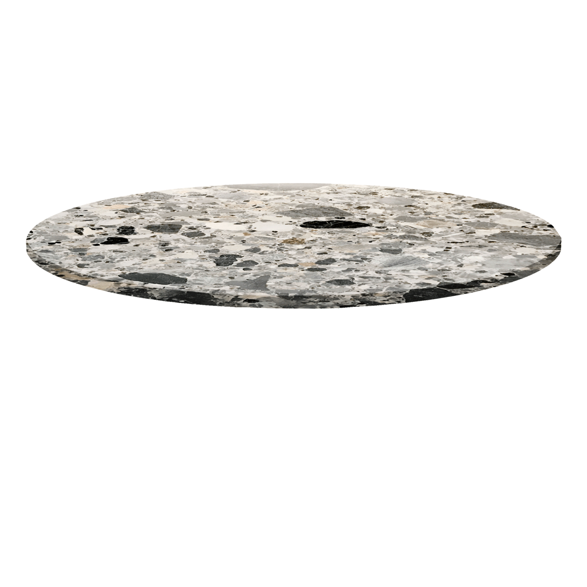 Plateau Ø120 decor terrazzo cepp