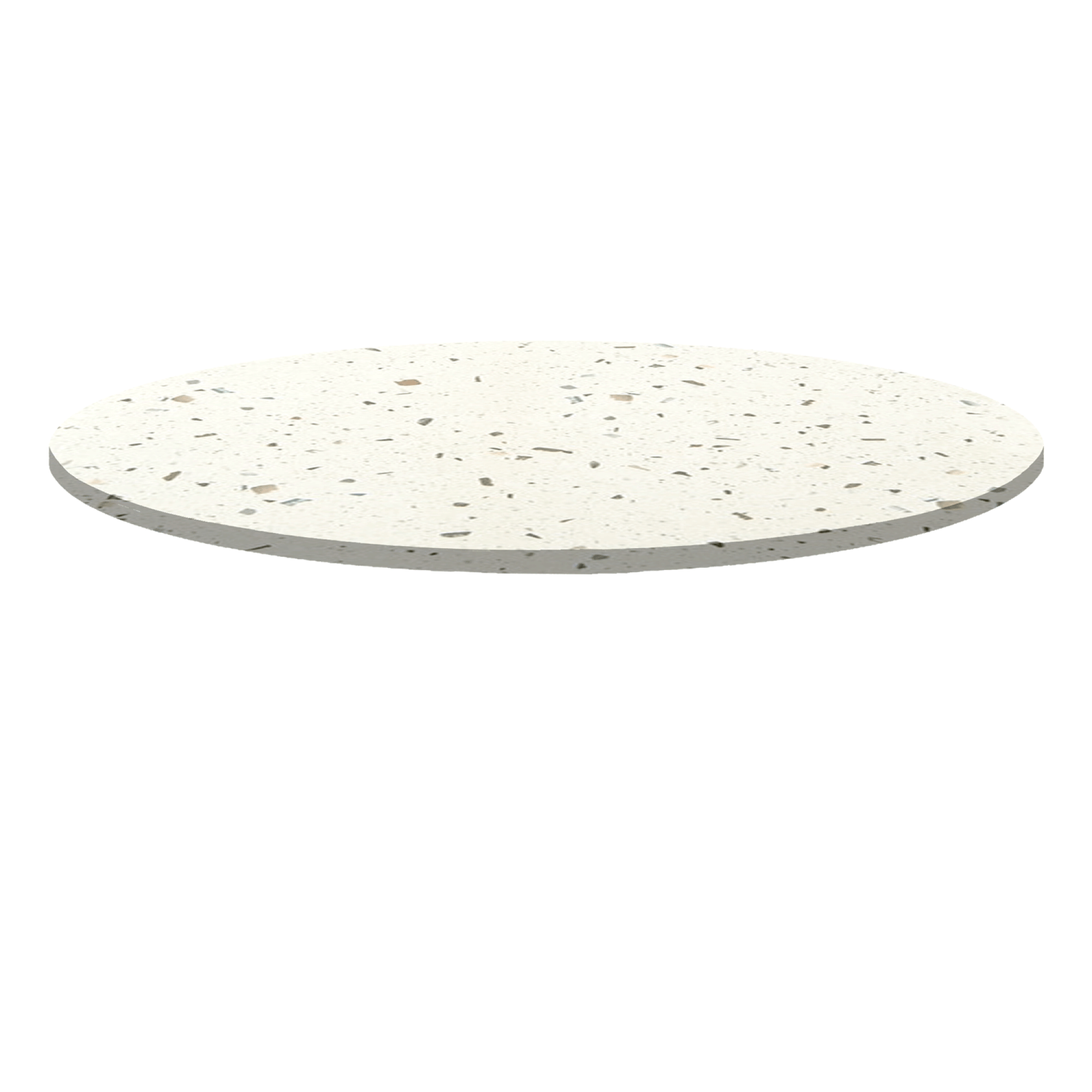Plateau Ø80 decor terrazzo cassata