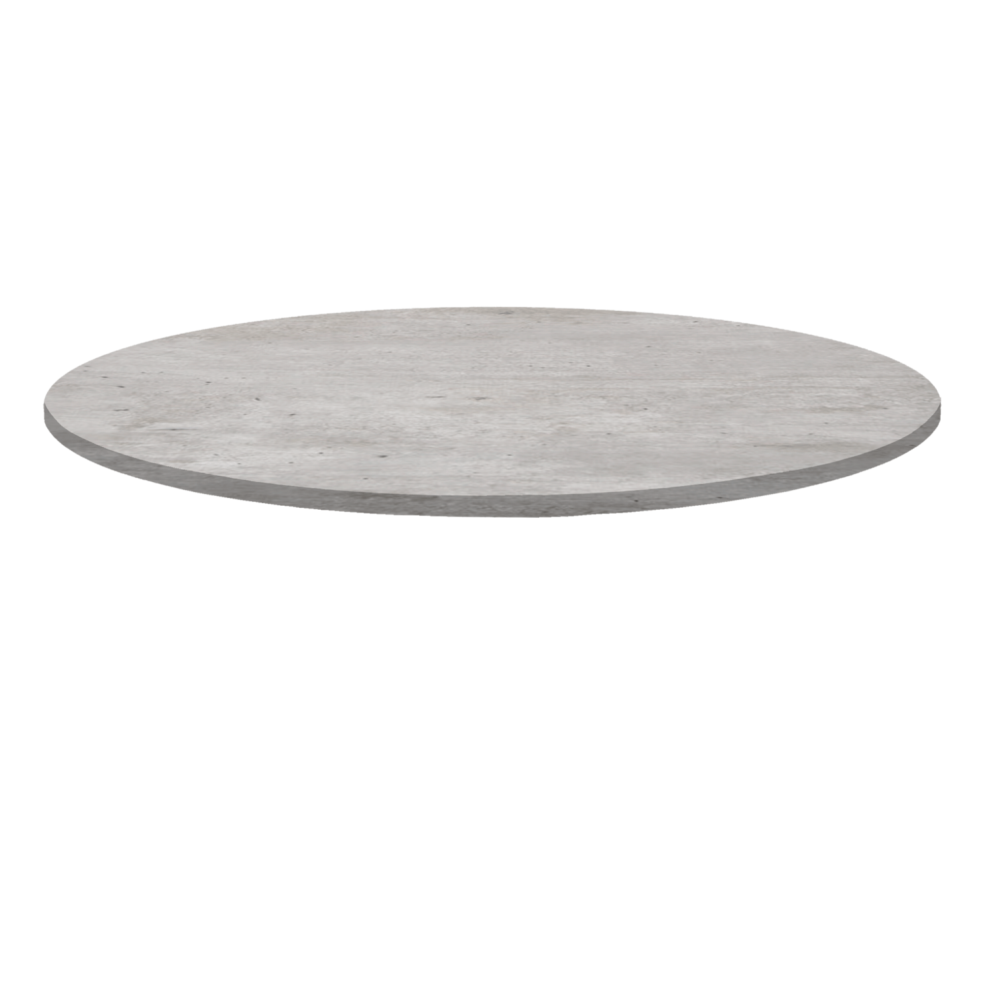 Plateau Ø90 decor beton naturel