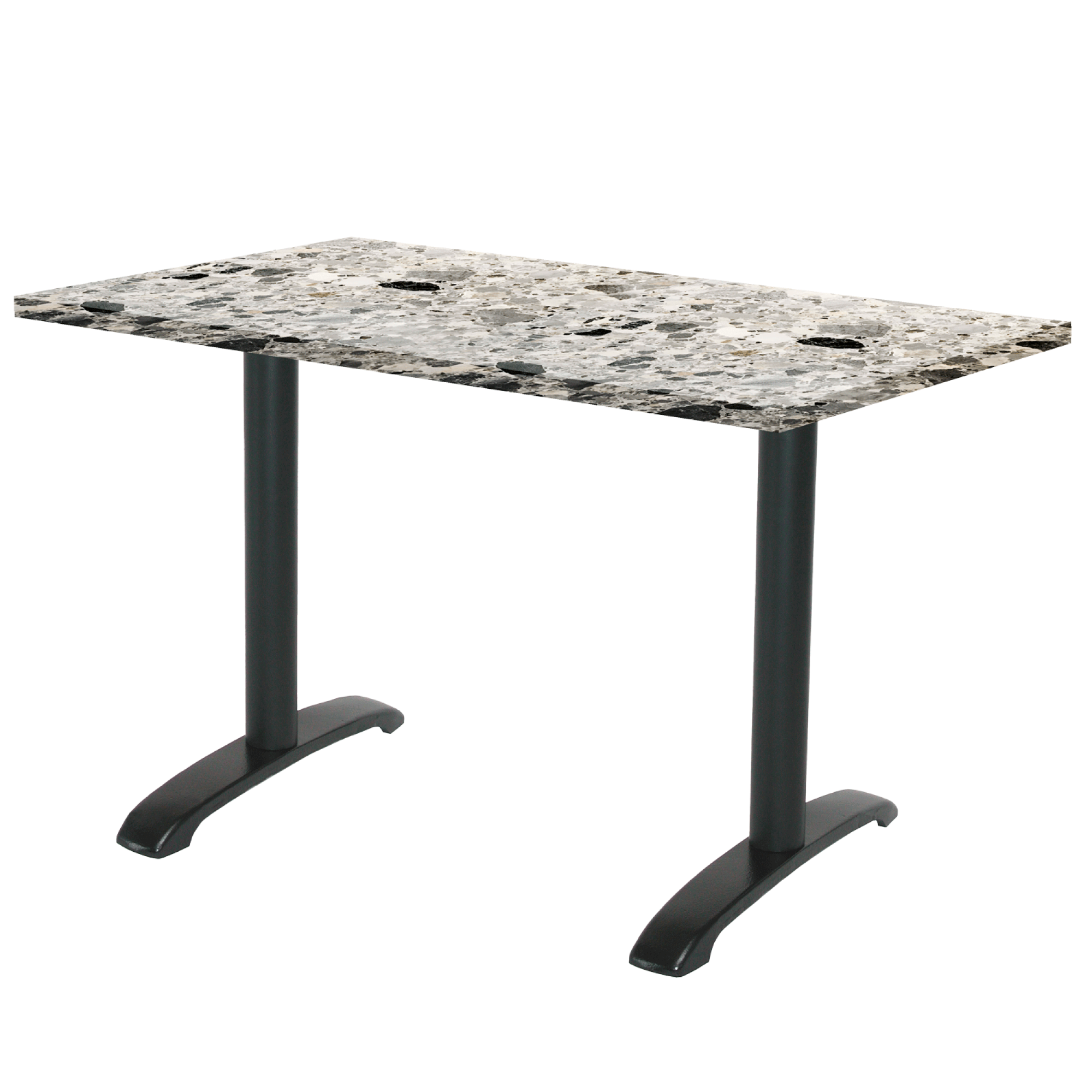 Table 120x70cm - modèle Bazila terrazzo cepp