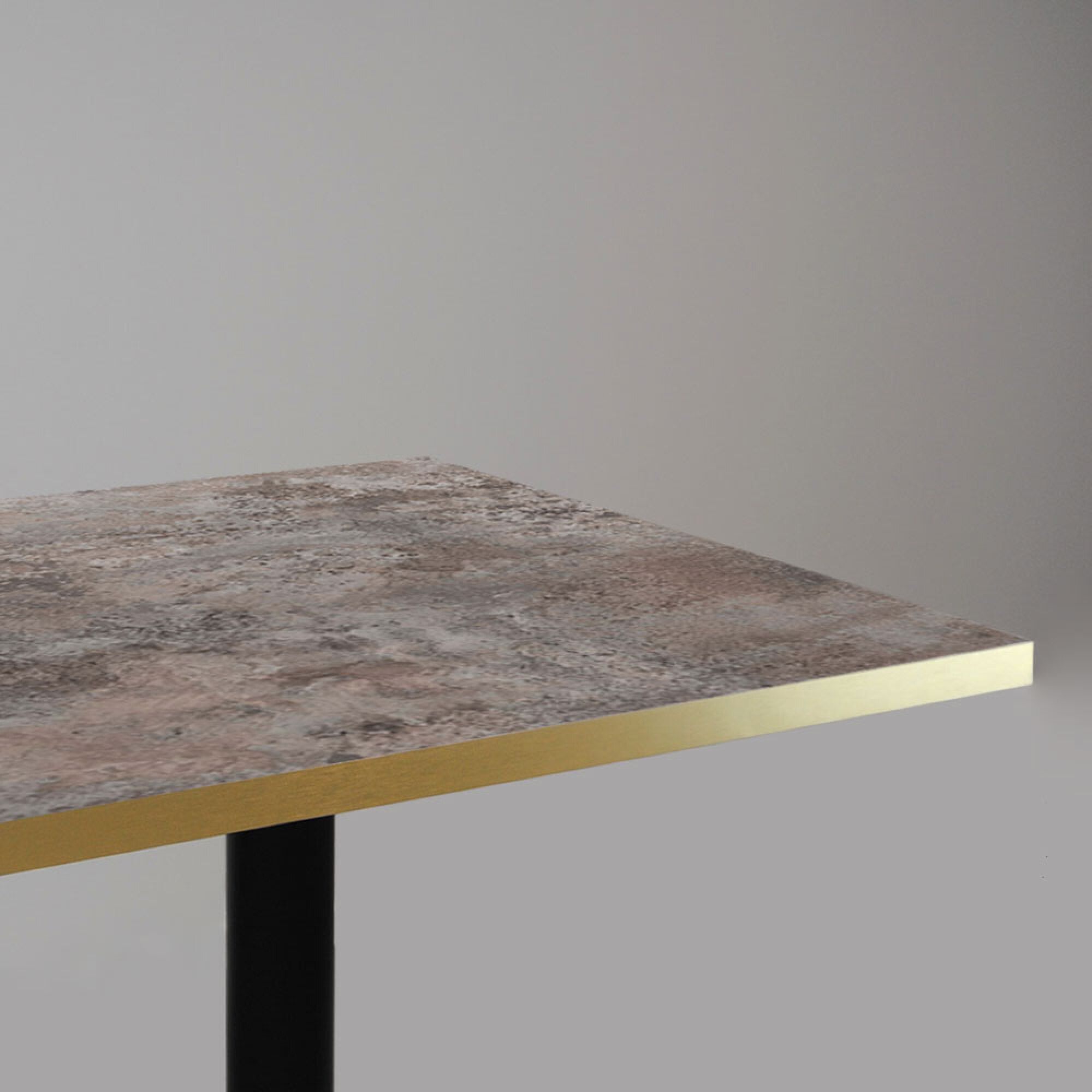 Table 120x70cm - modèle Milan caldeira chants laiton