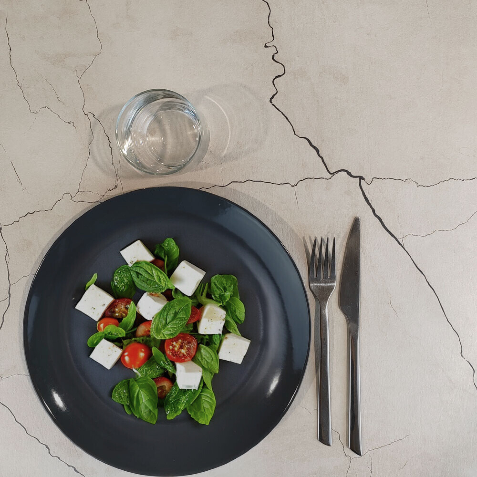 Table 120x70cm - modèle Milan lune blanche