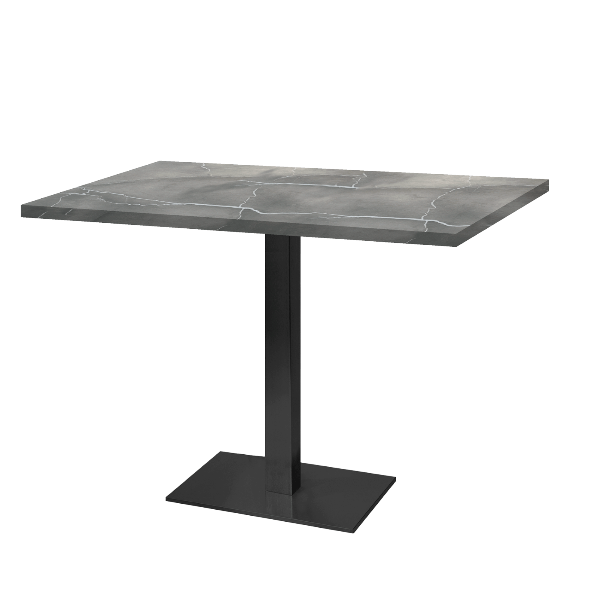 Table 120x70cm - modèle Milan lune bleue