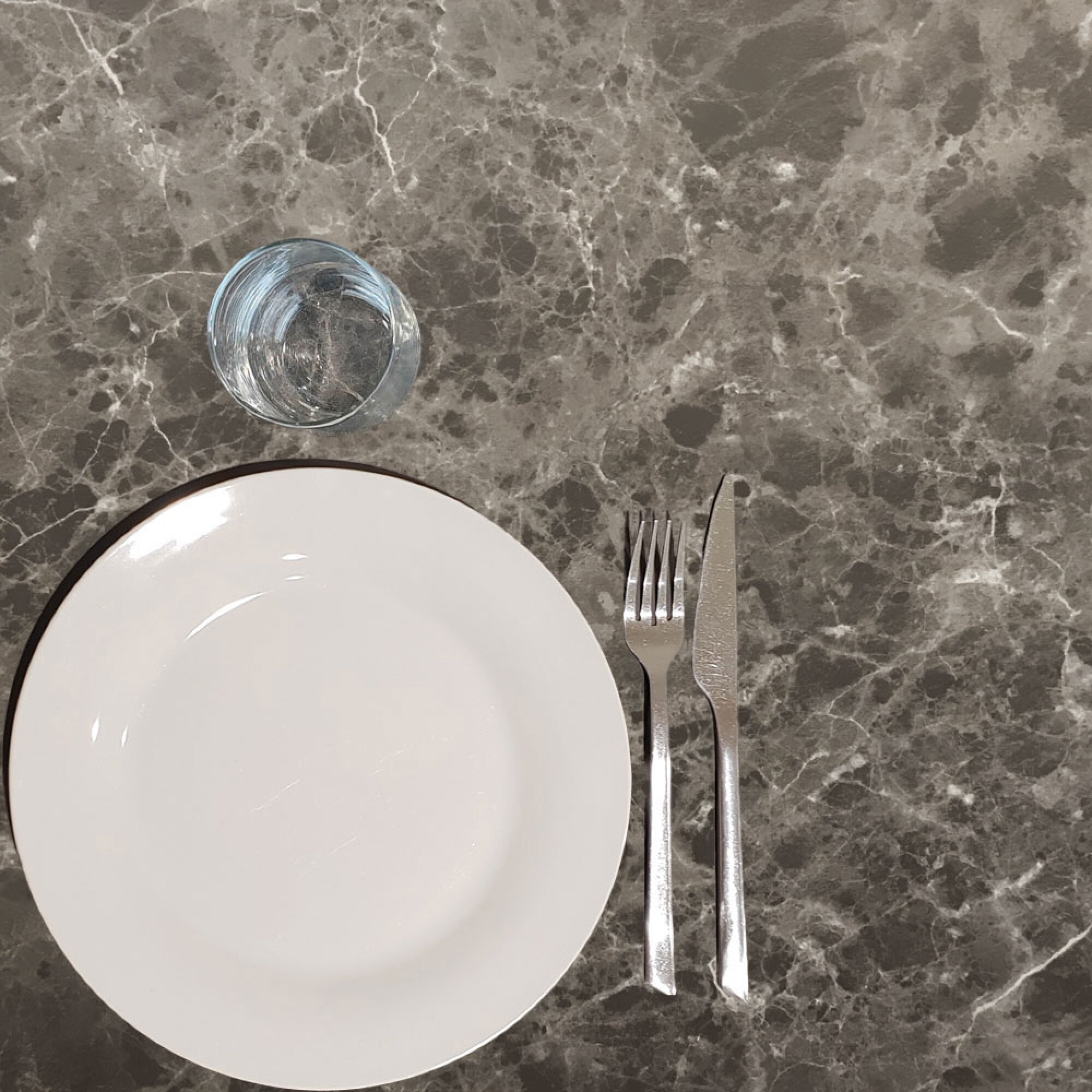 Table 120x70cm - modèle Milan marbre indra