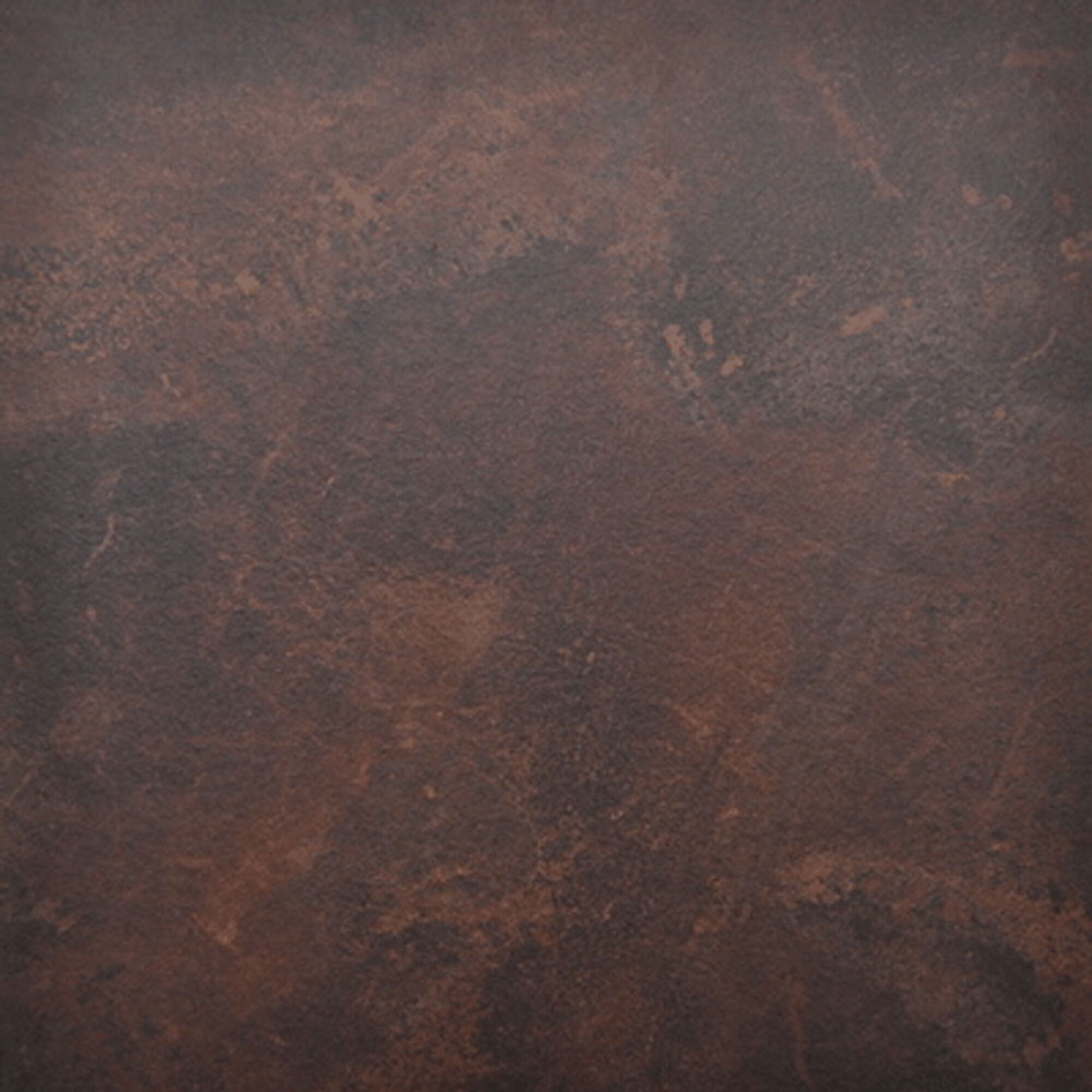 Table 120x70cm - modèle Round rouille roc