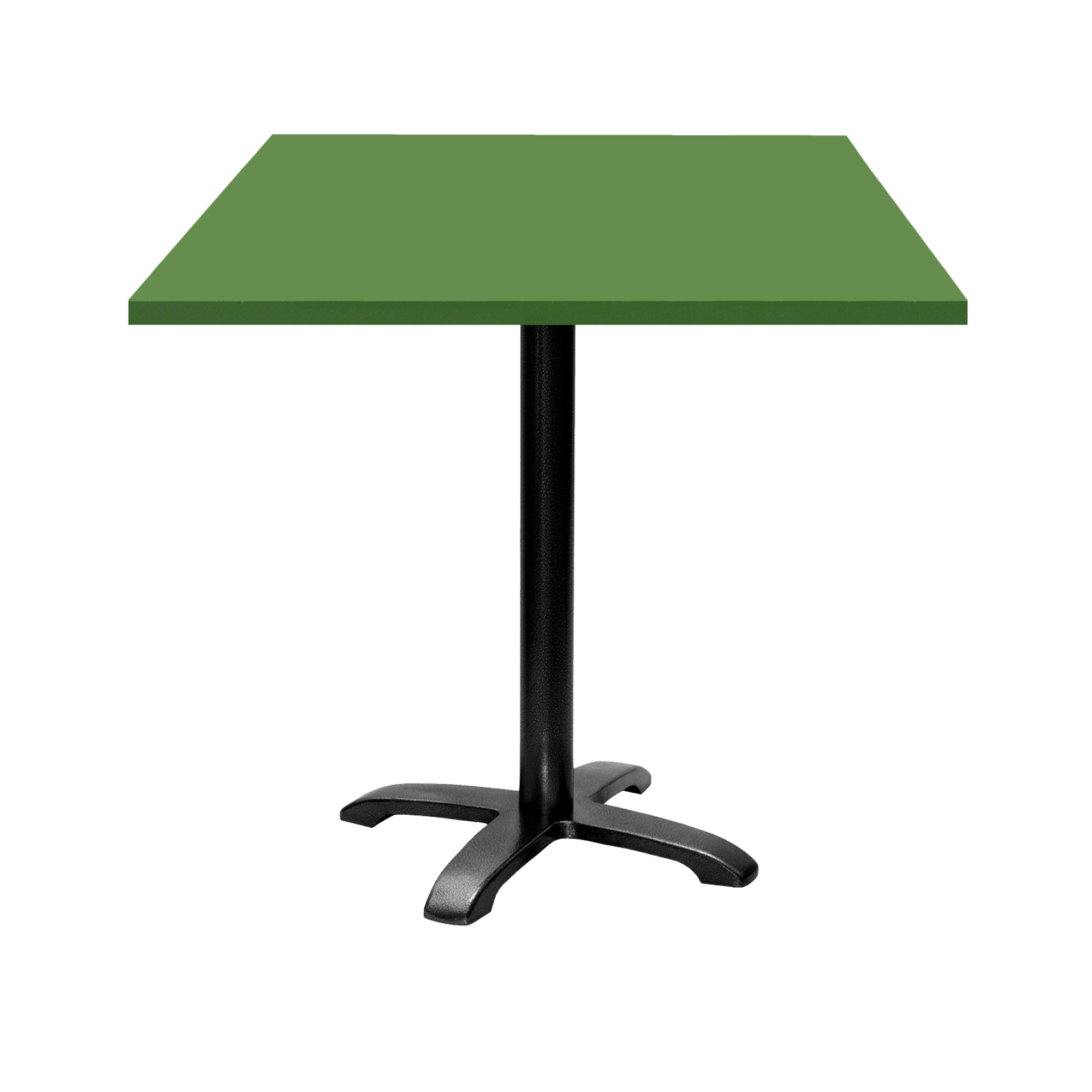 Table 70x70cm - modèle Bazila vert