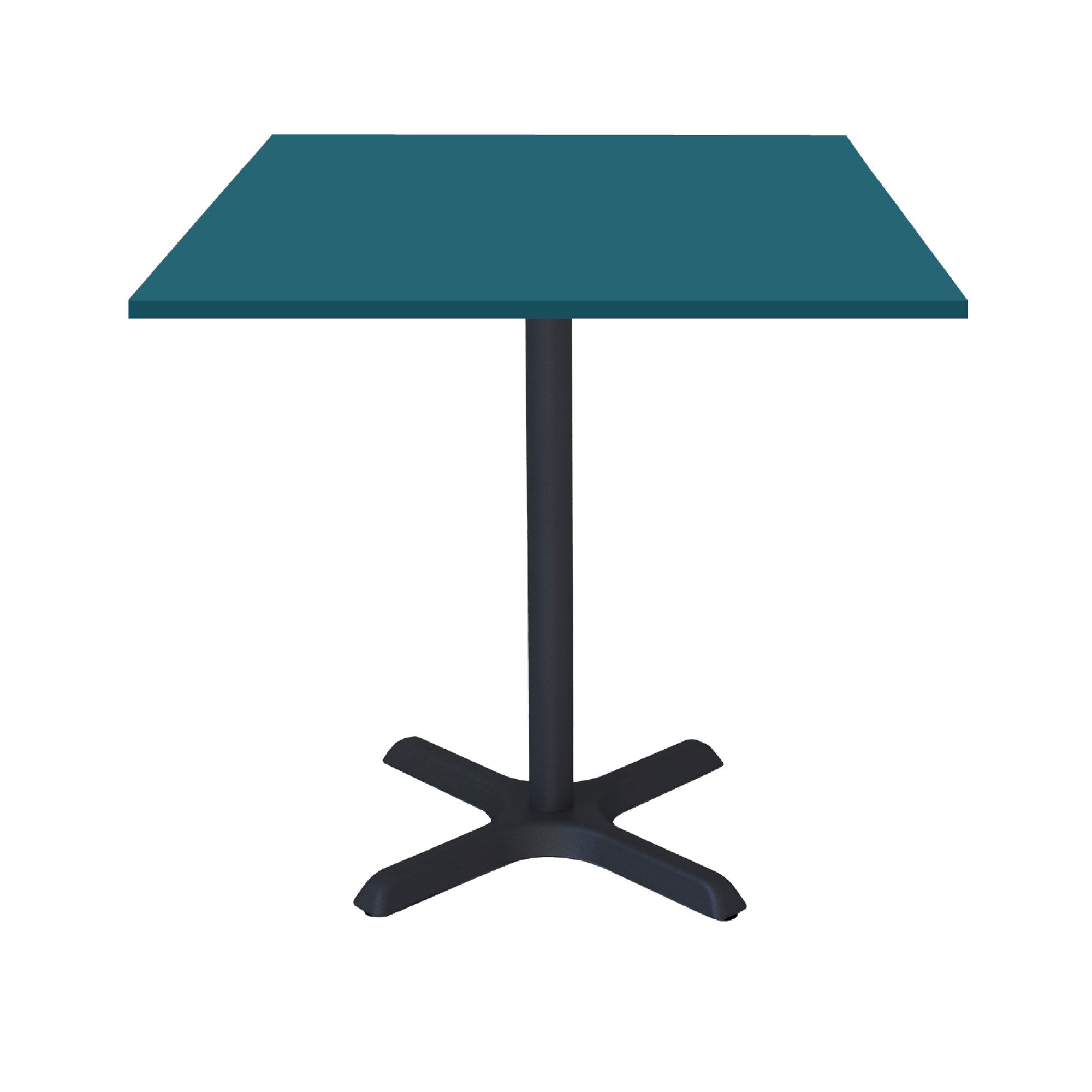 Table 70x70cm - modèle Dina bleu de prusse