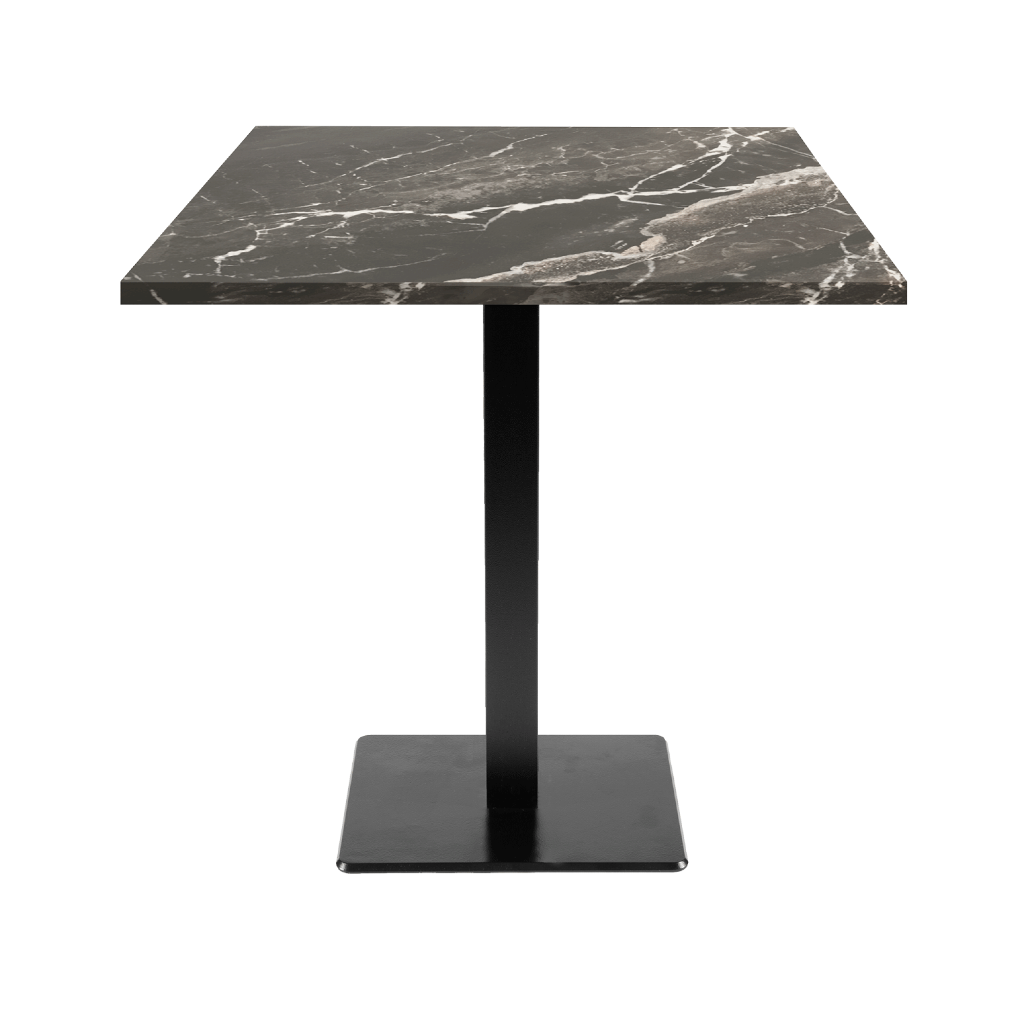 Table 70x70cm - modèle Milan marbre royal