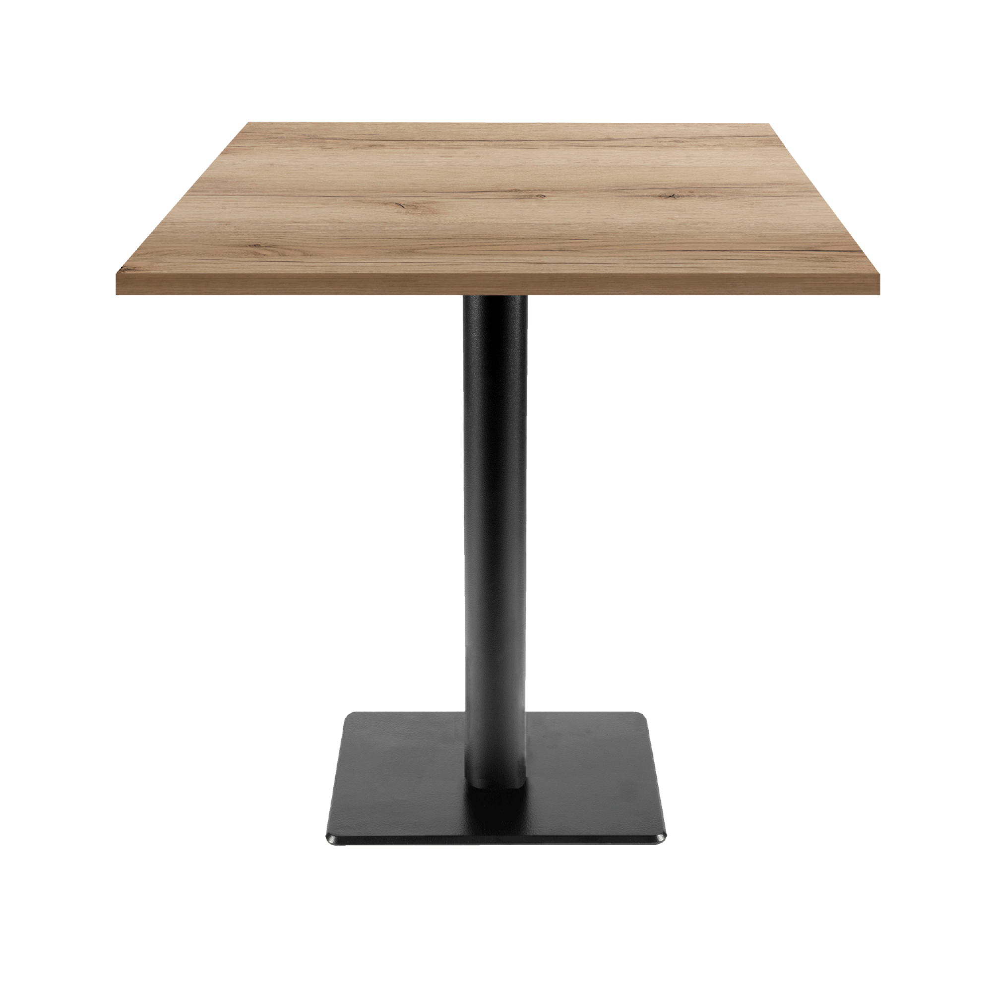 Table 70x70cm - modèle Milan T chêne delano