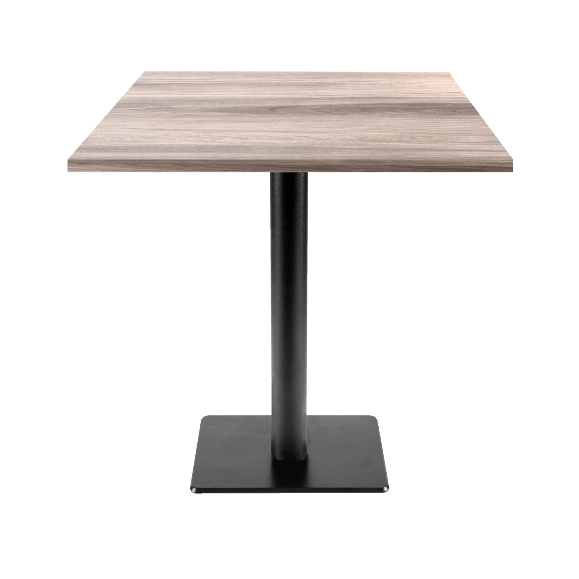 Table 70x70cm - modèle Milan T chêne tages