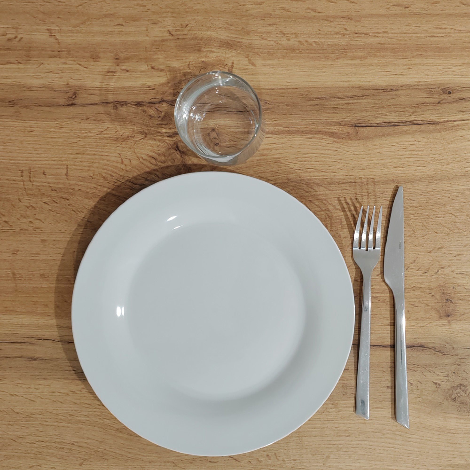 Table 70x70cm - modèle Rome chêne armor