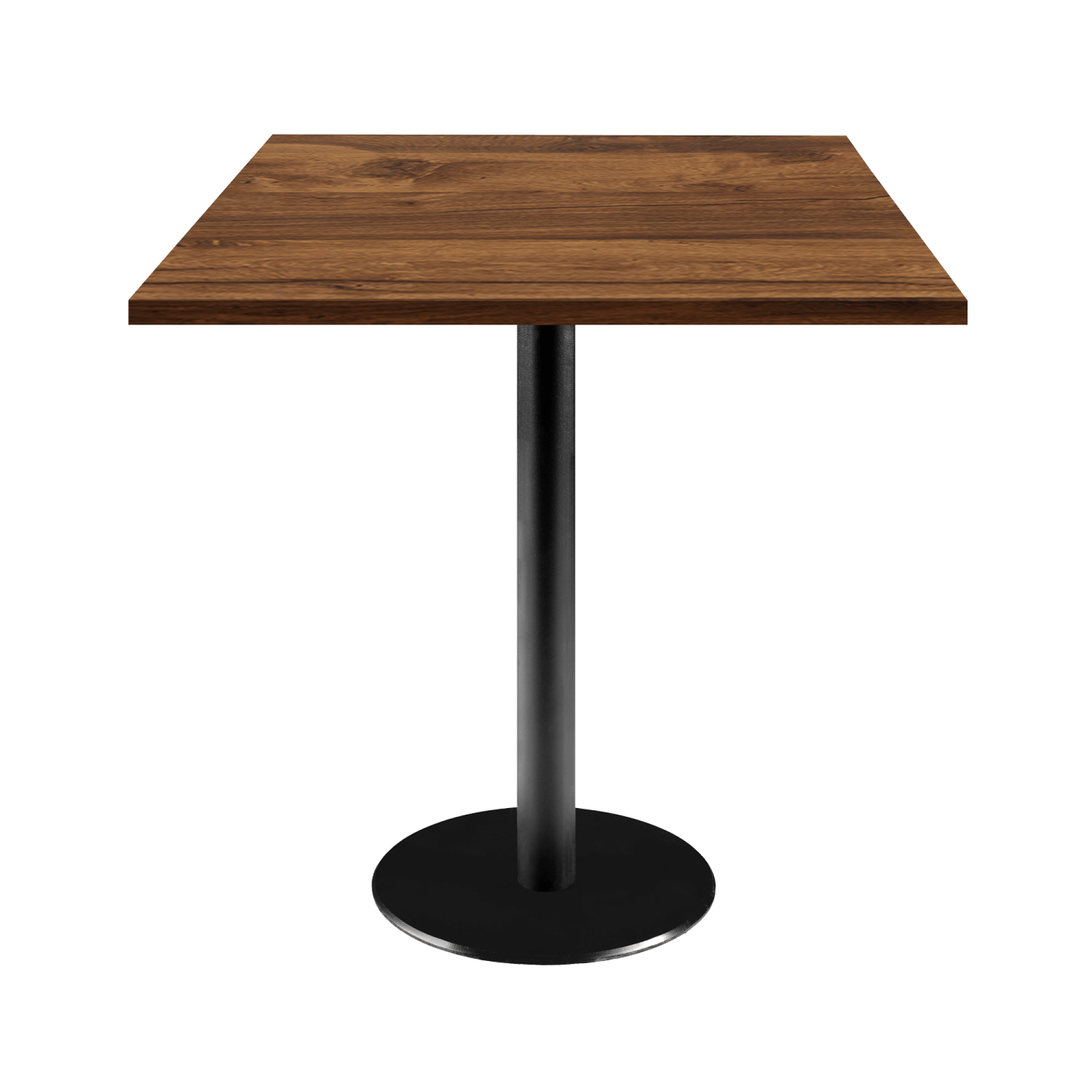 Table 70x70cm - modèle Rome chêne hunton