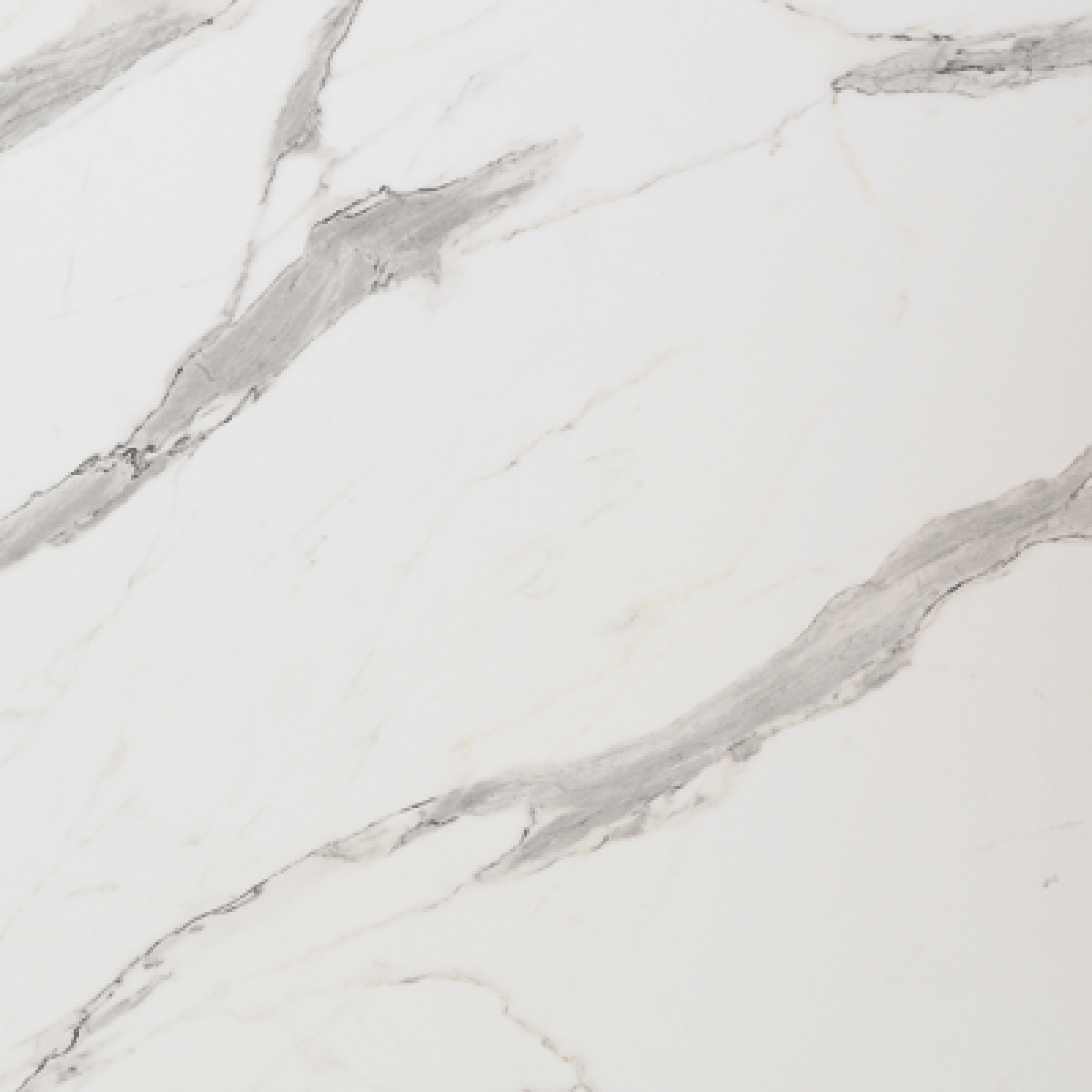 Table 70x70cm - modèle Rome marbre blanc chants laiton