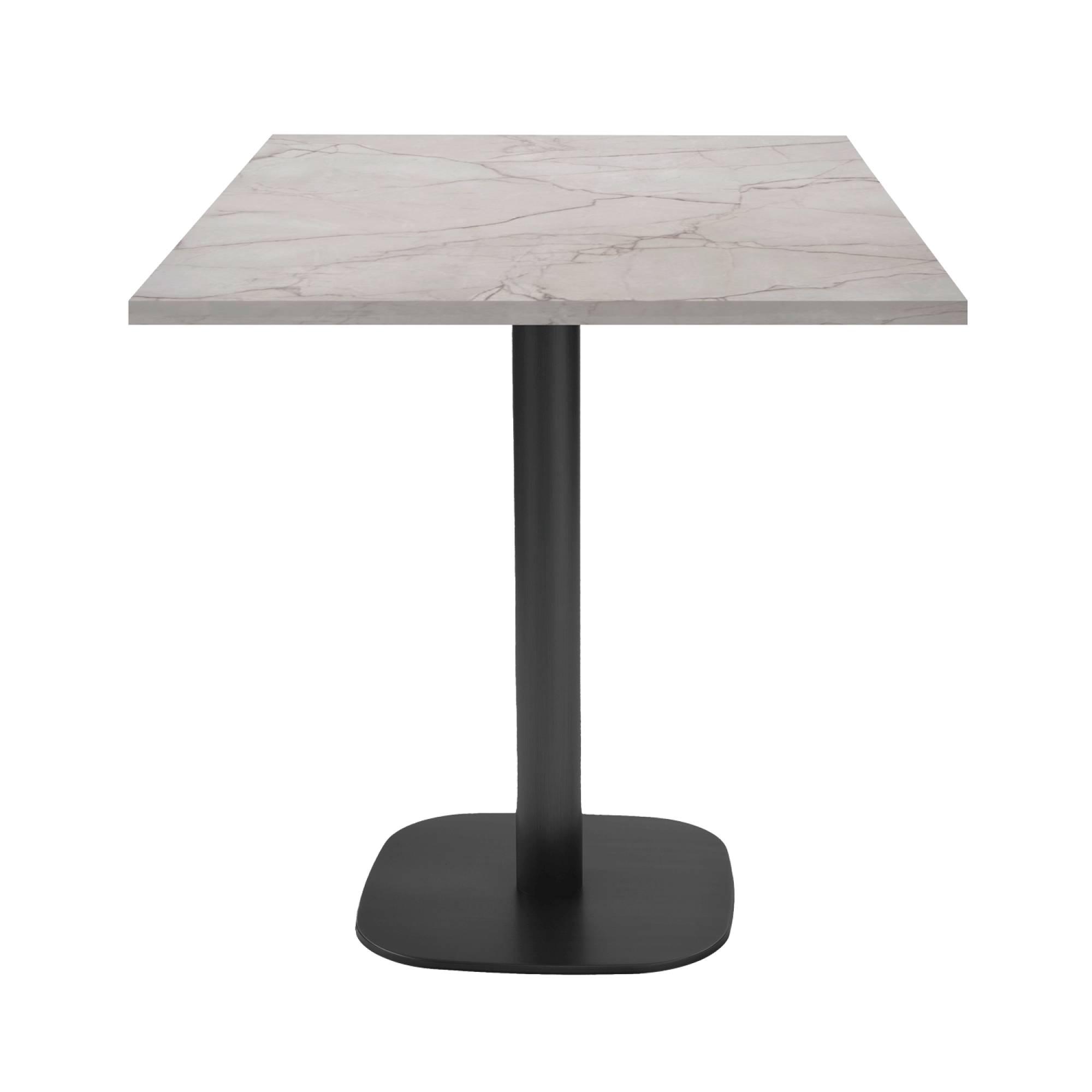 Table 70x70cm - modèle Round marbre yule