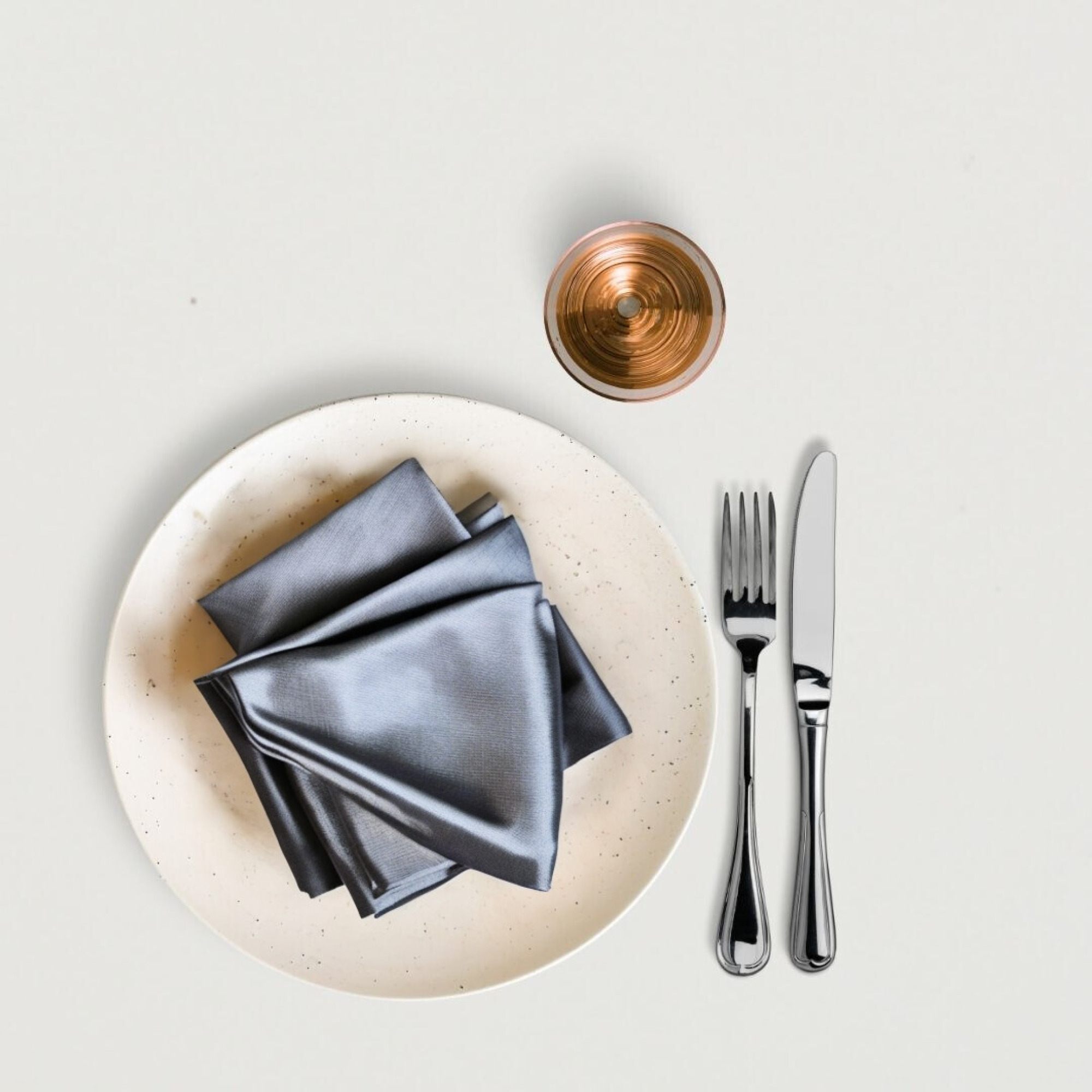 Table 70x70cm Rome bistrot blanche