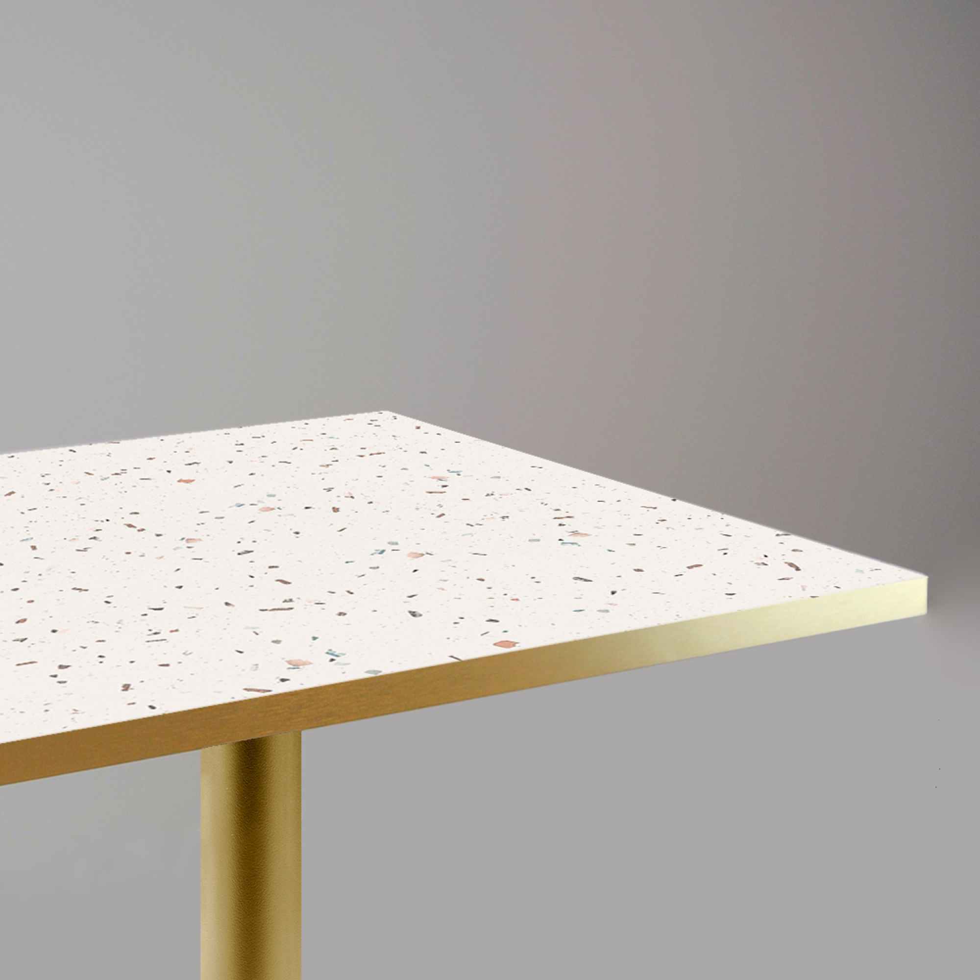 Table 70x70cm Rome bistrot terrazzo
