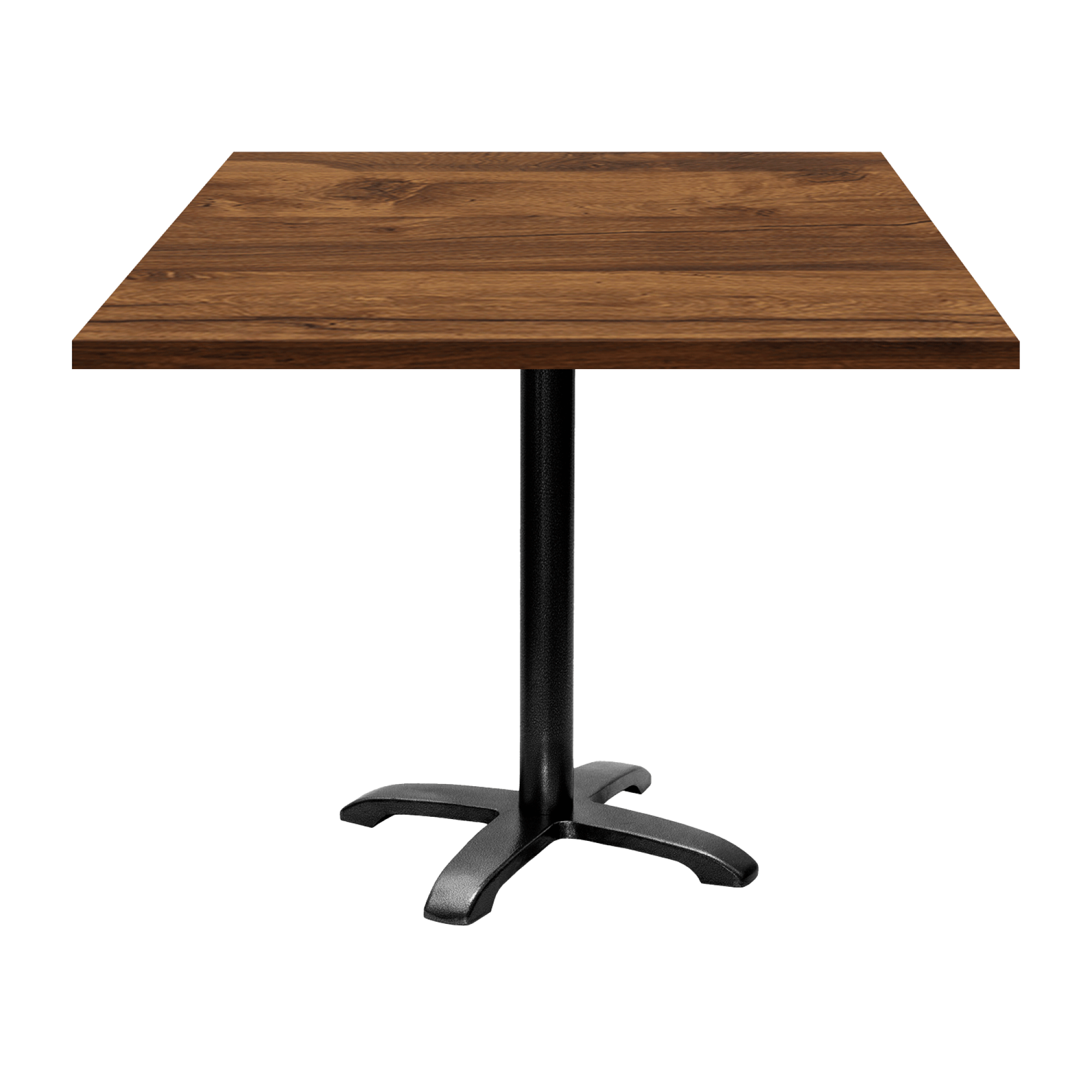 Table 90x90cm - modèle Bazila chêne hunton