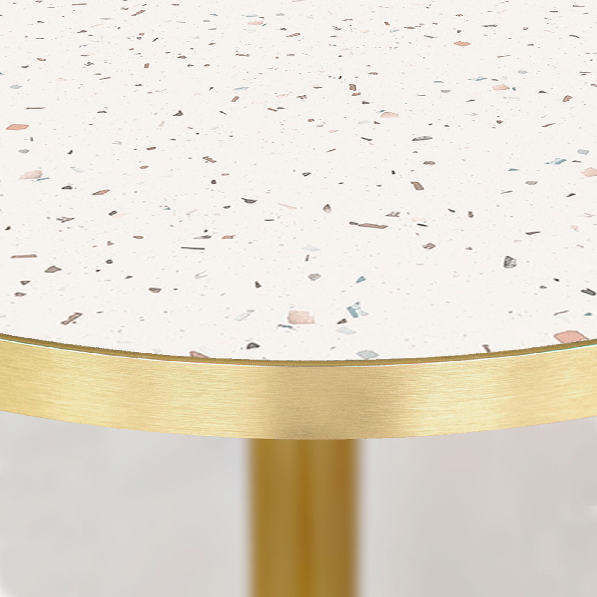 Table Ø120cm Rome bistrot terrazzo