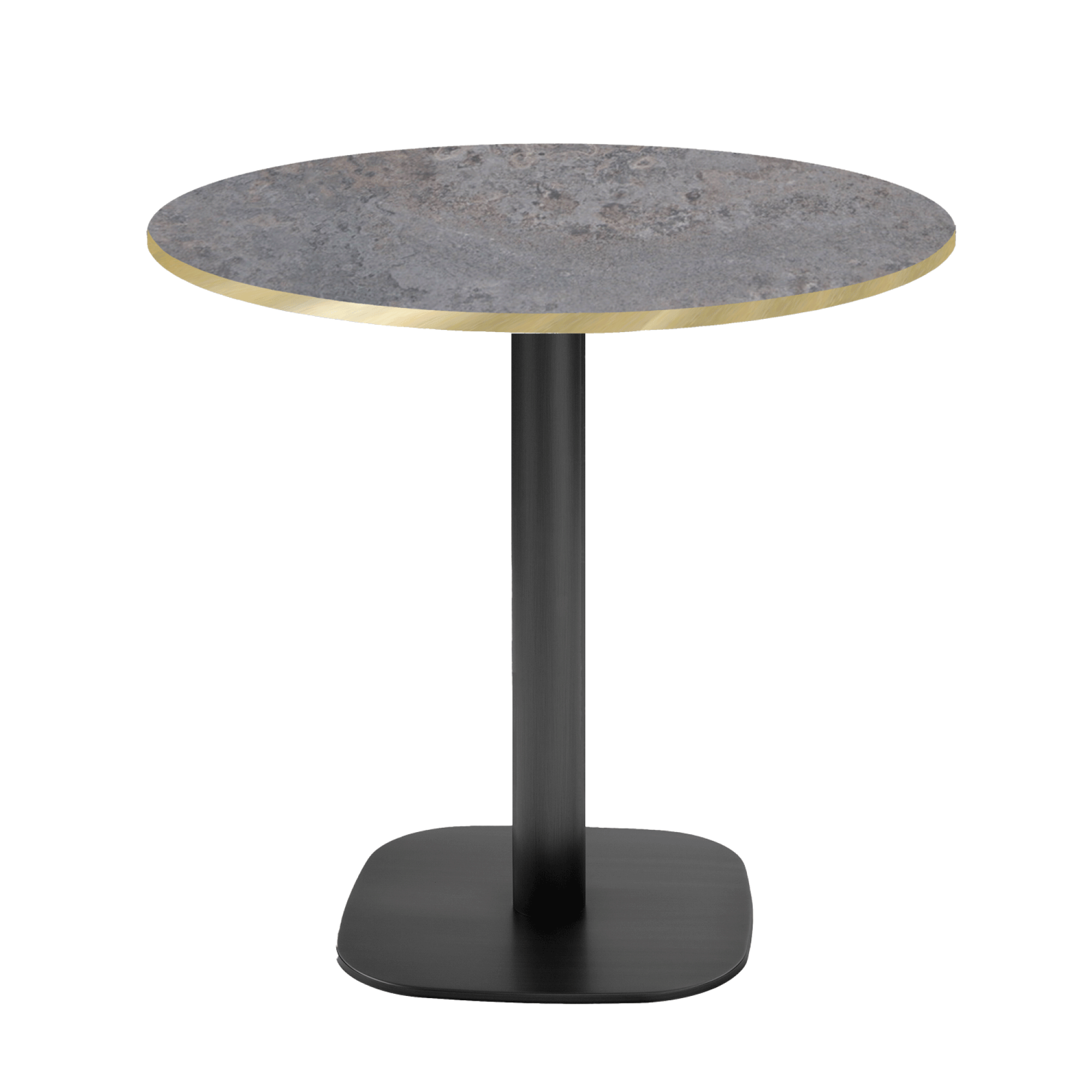 Table Ø70cm - modèle Round cladeira chants laiton