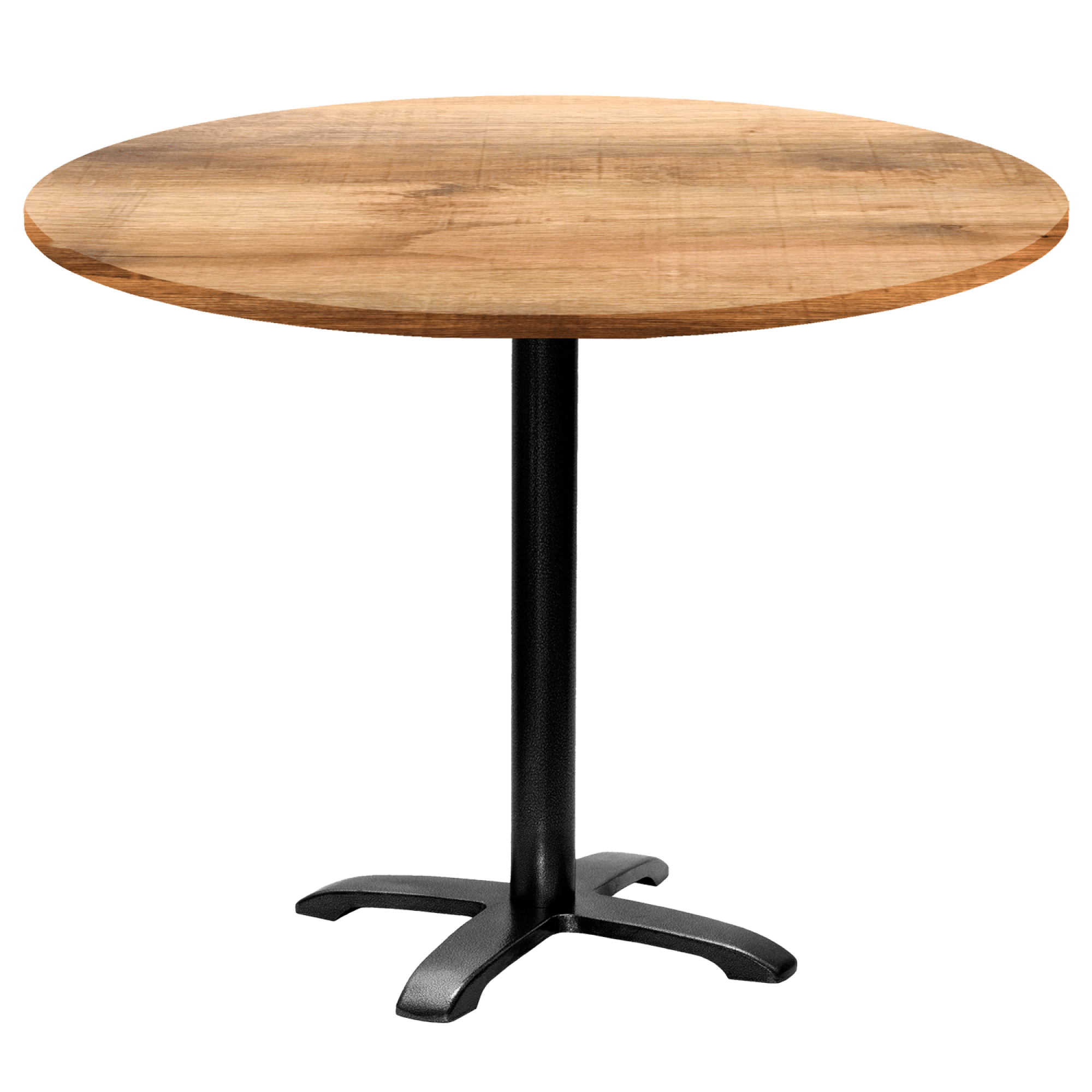 Table ronde Ø110cm - modèle Bazila tanin clair