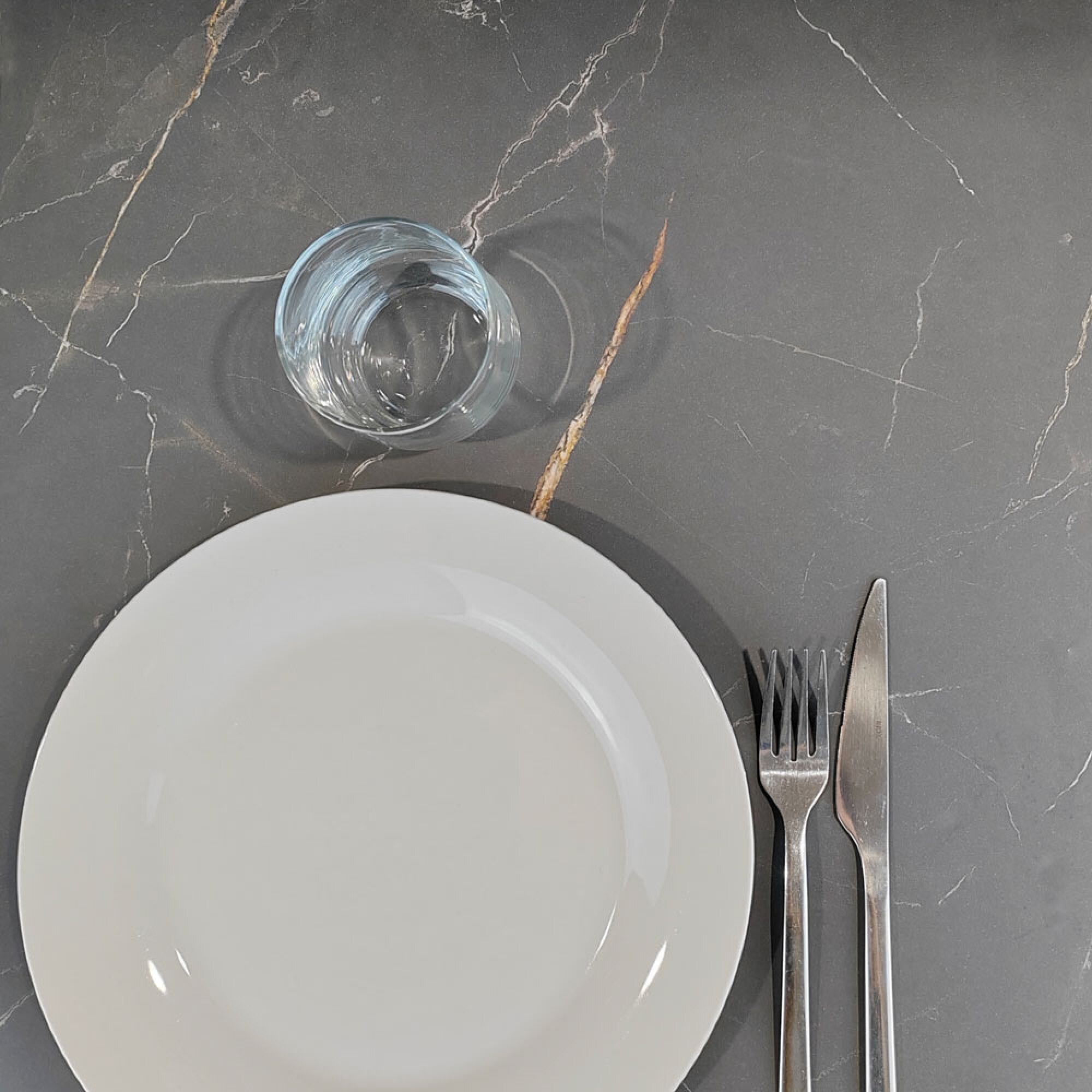 Table ronde Ø80cm - modèle Bazila marbre elite