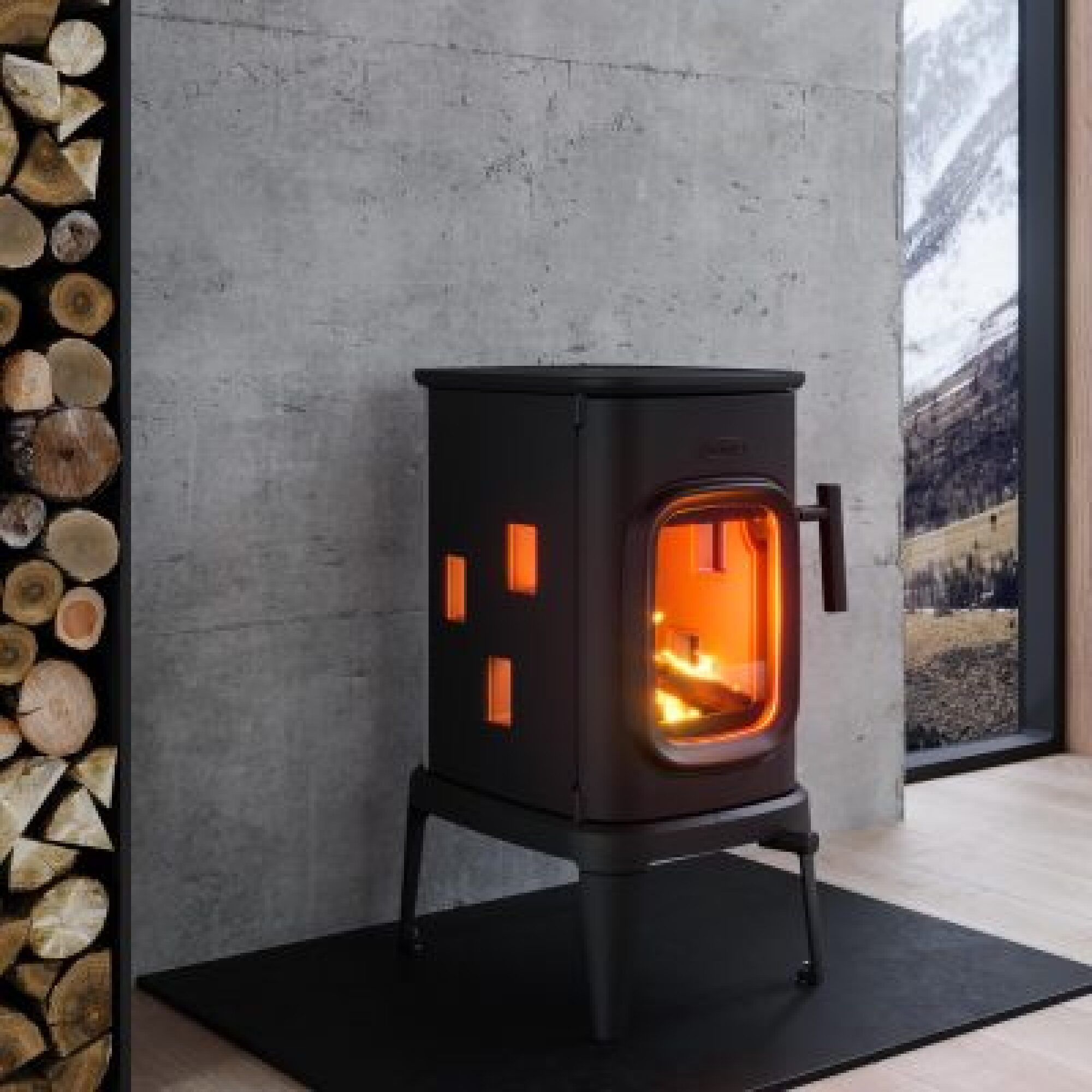 Poêle à bois fonte saga dovre