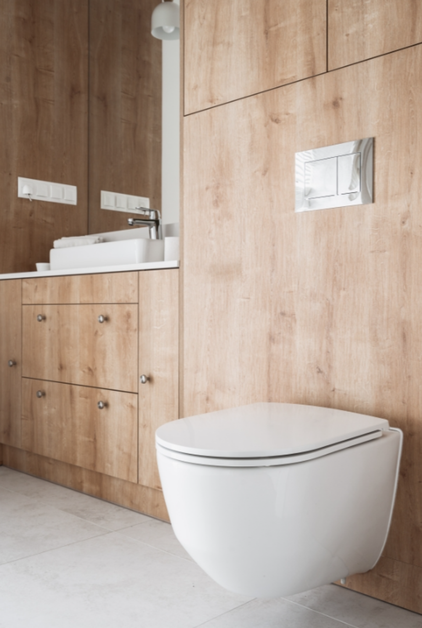 WC, fourniture et pose