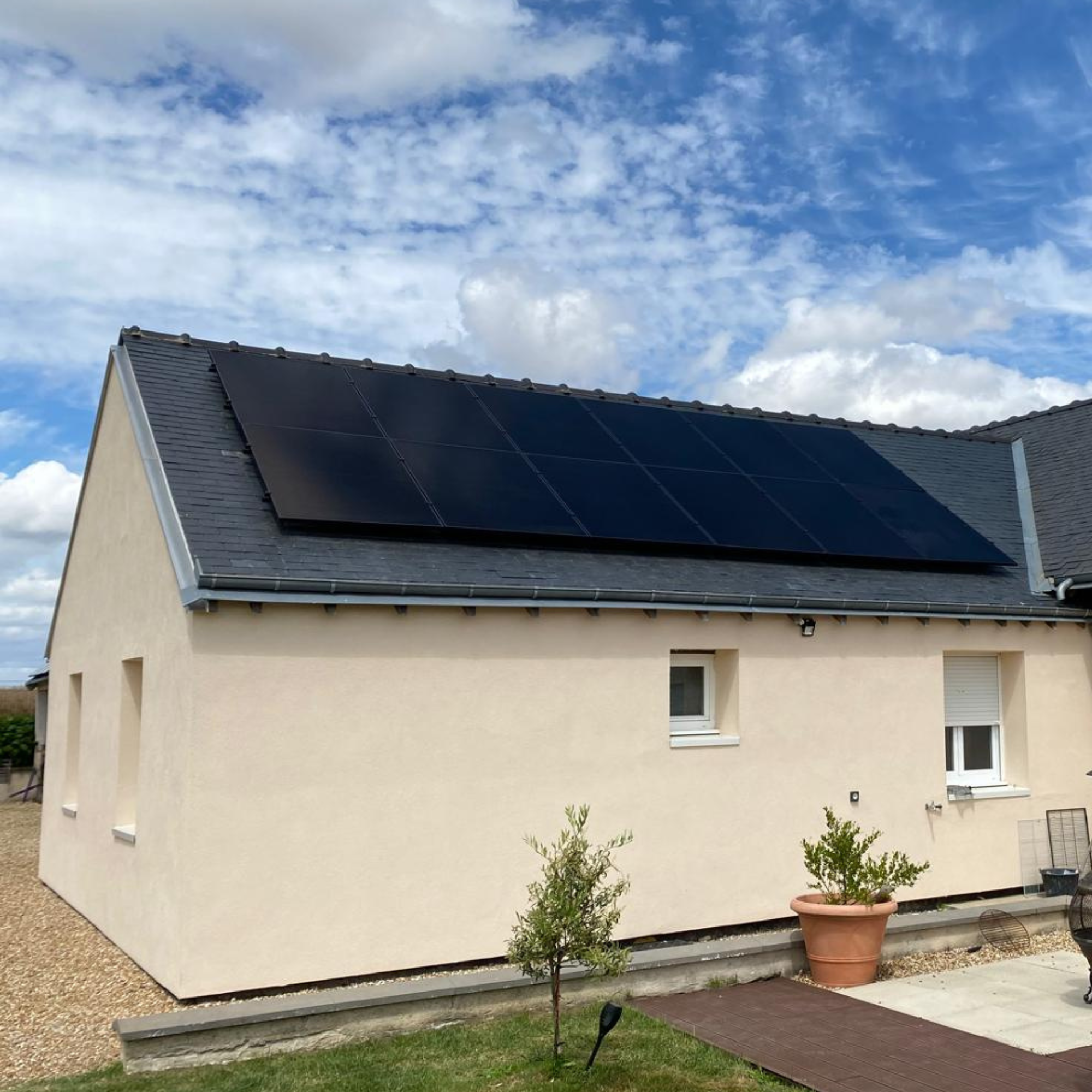 Panneaux photovoltaïques à Courville sur Eure chartres Dreux et partout en Eure et loir