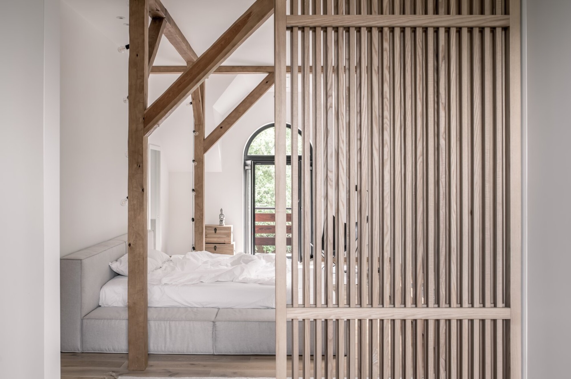 Cloison en bois