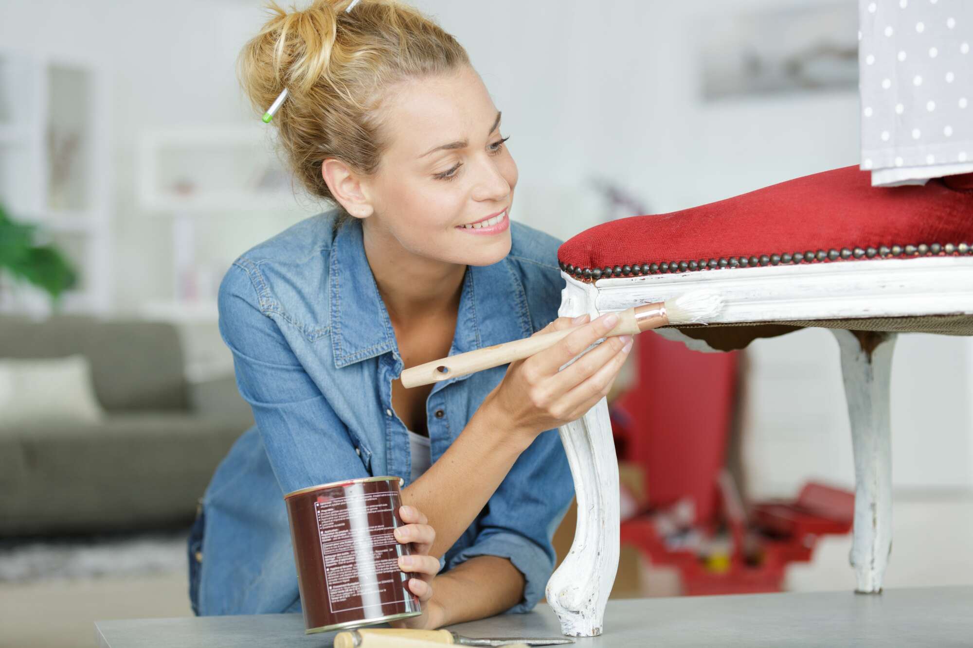 Brosse à rechampir