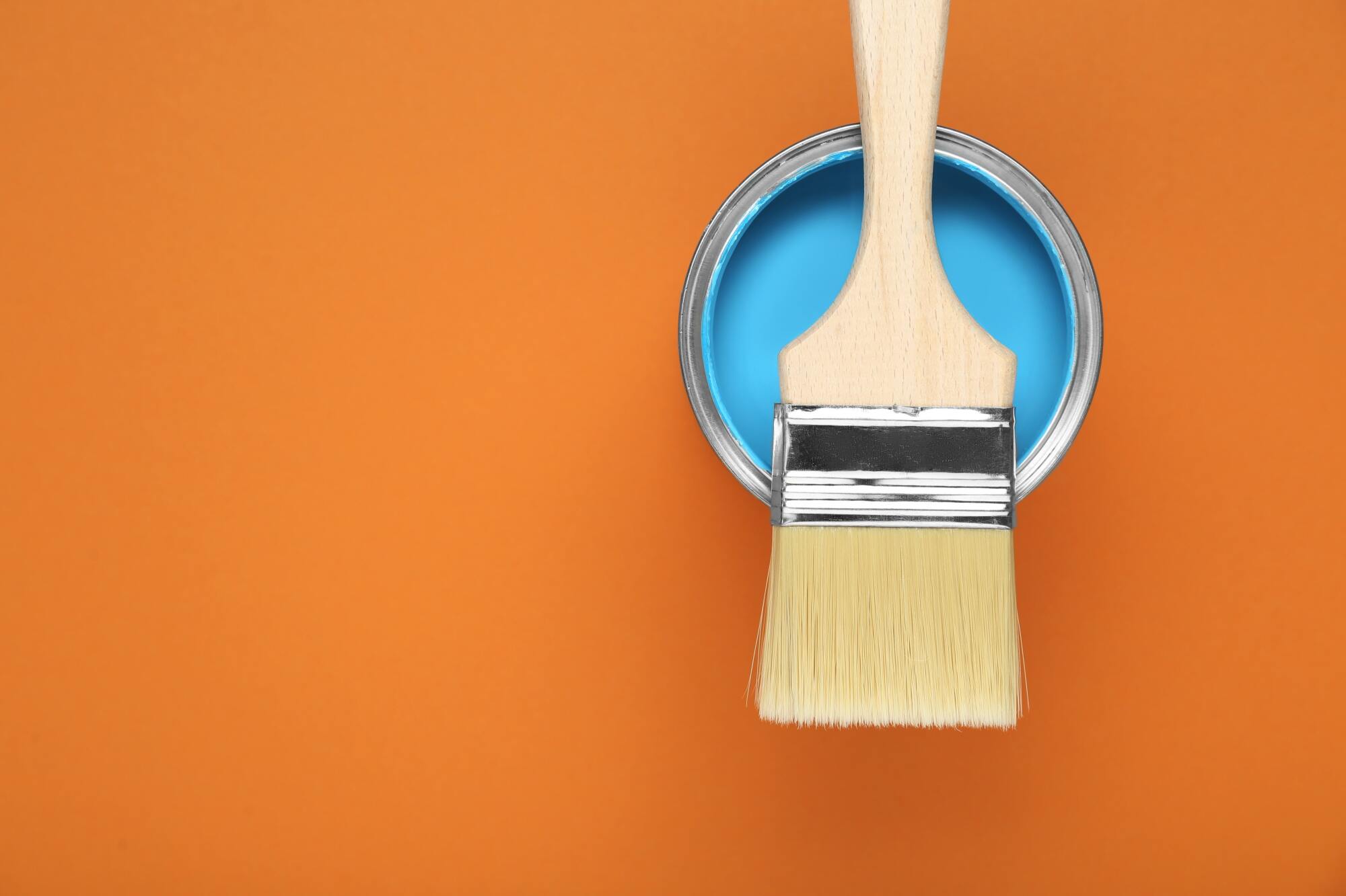 Pinceau plat peinture