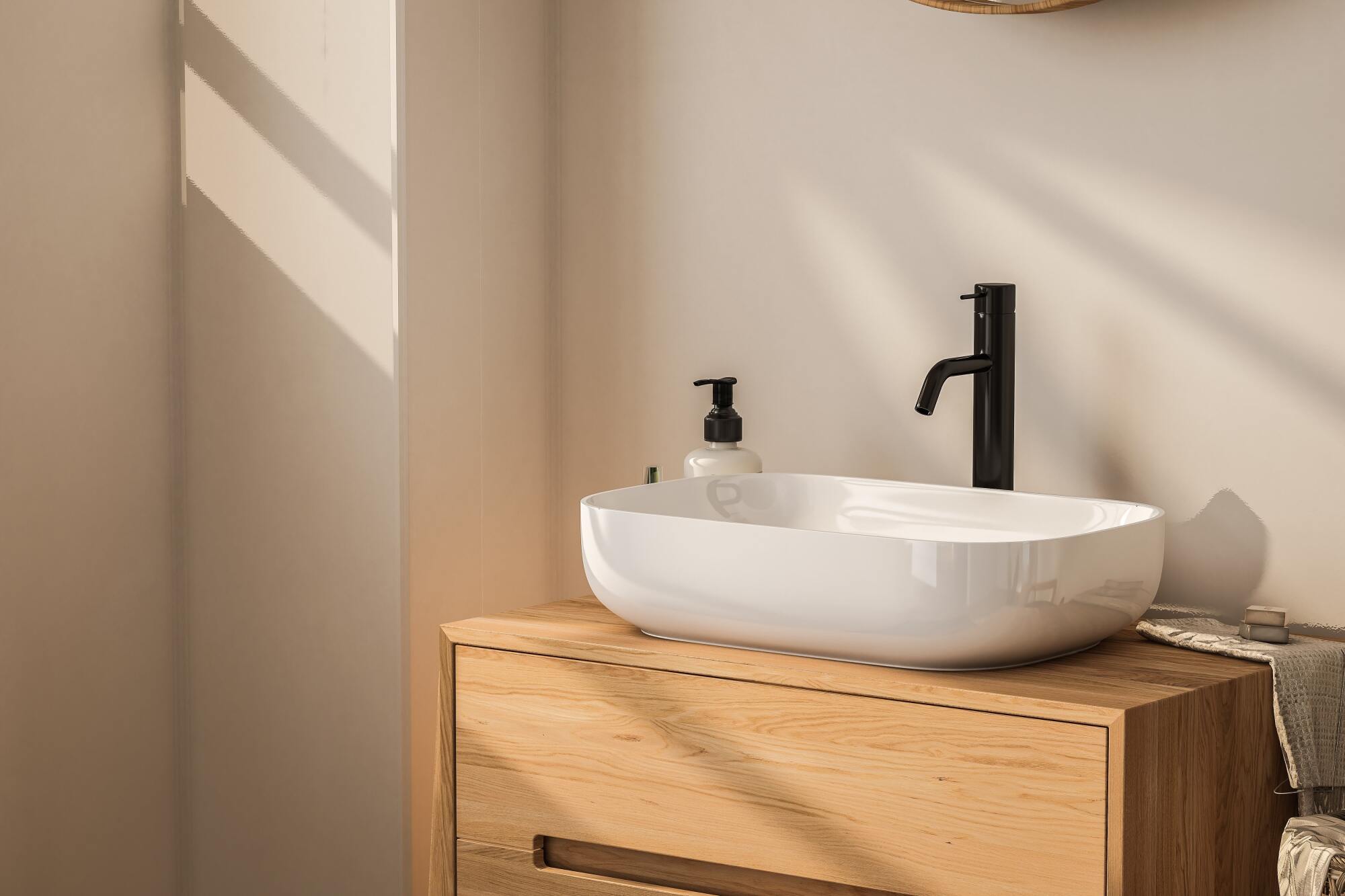 Meuble lave main pour salle de bain