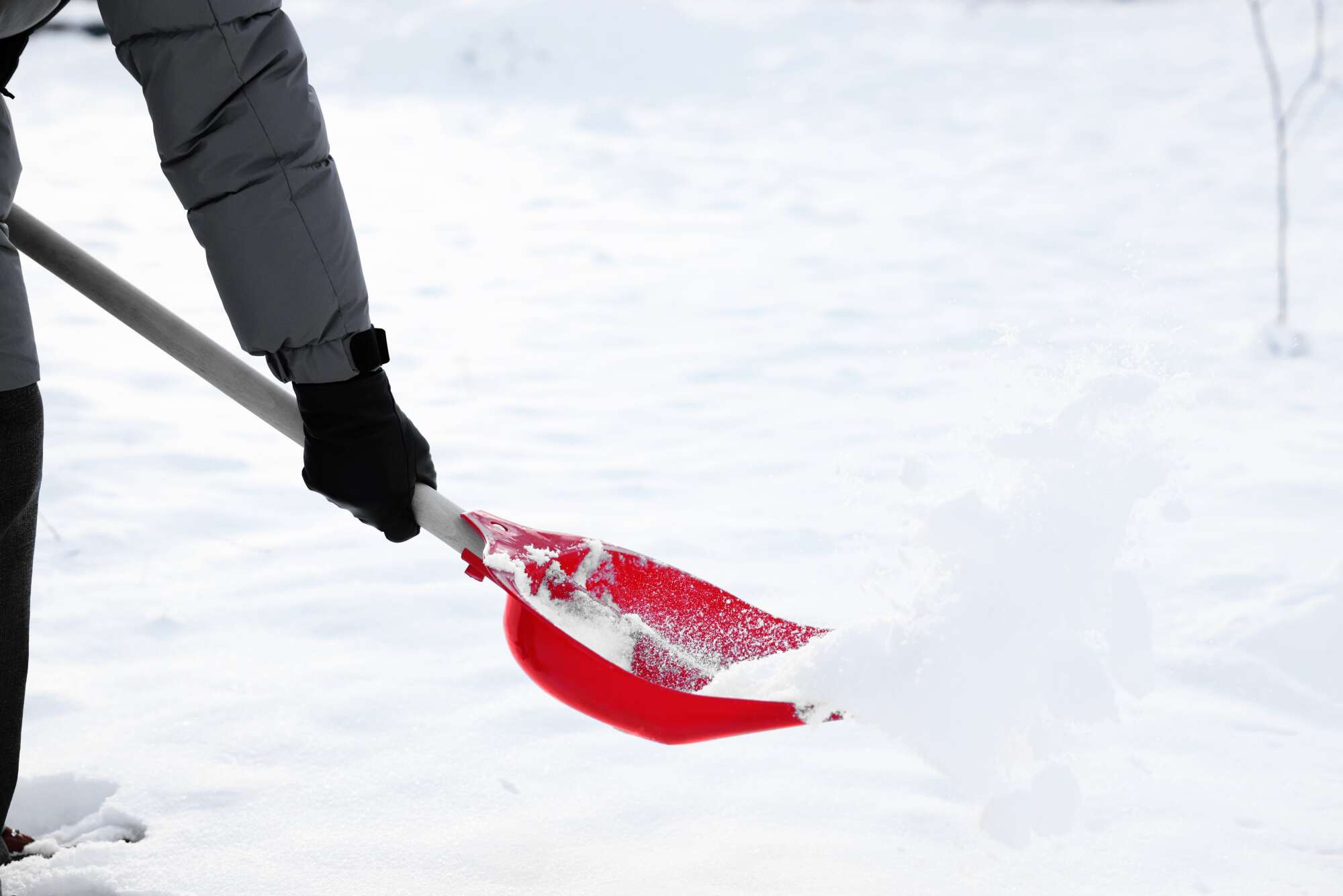Réparation de pelles à neige