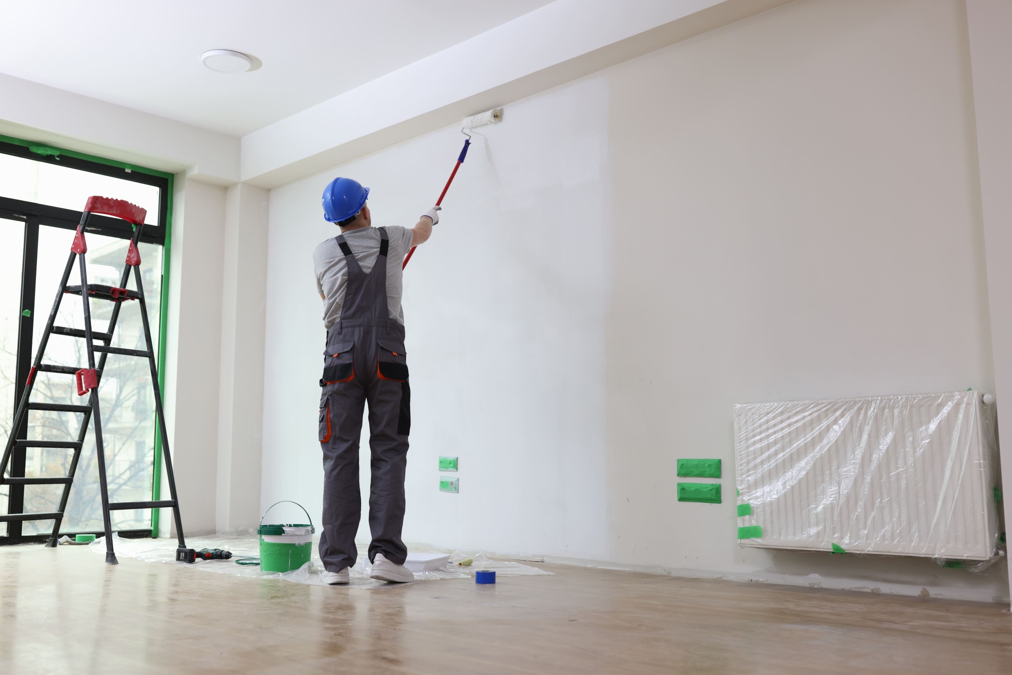 Mise en peinture d'un appartement