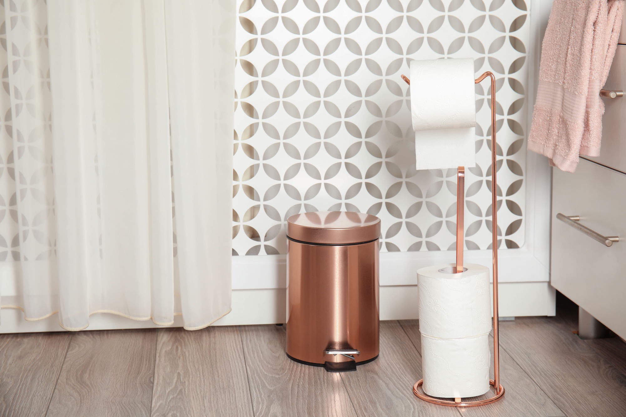 Vente poubelle de salle de bain