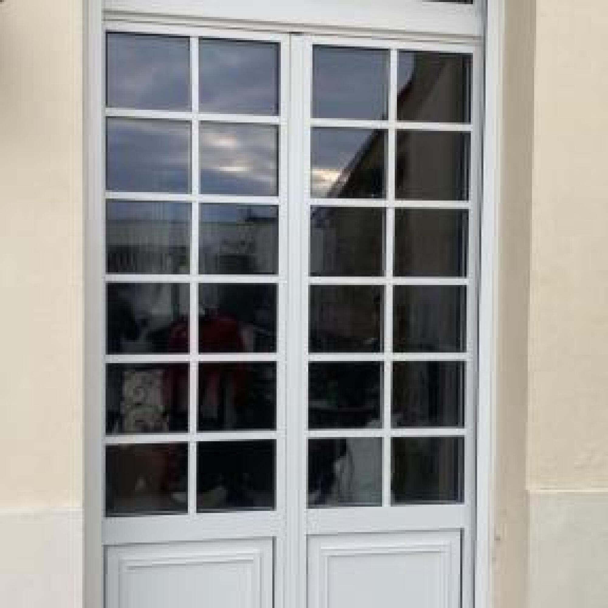 Porte Fenêtre 2 vantaux mixte bois - alu
