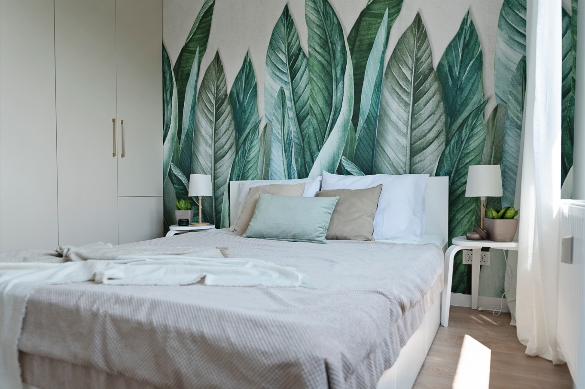Pose papier peint chambre