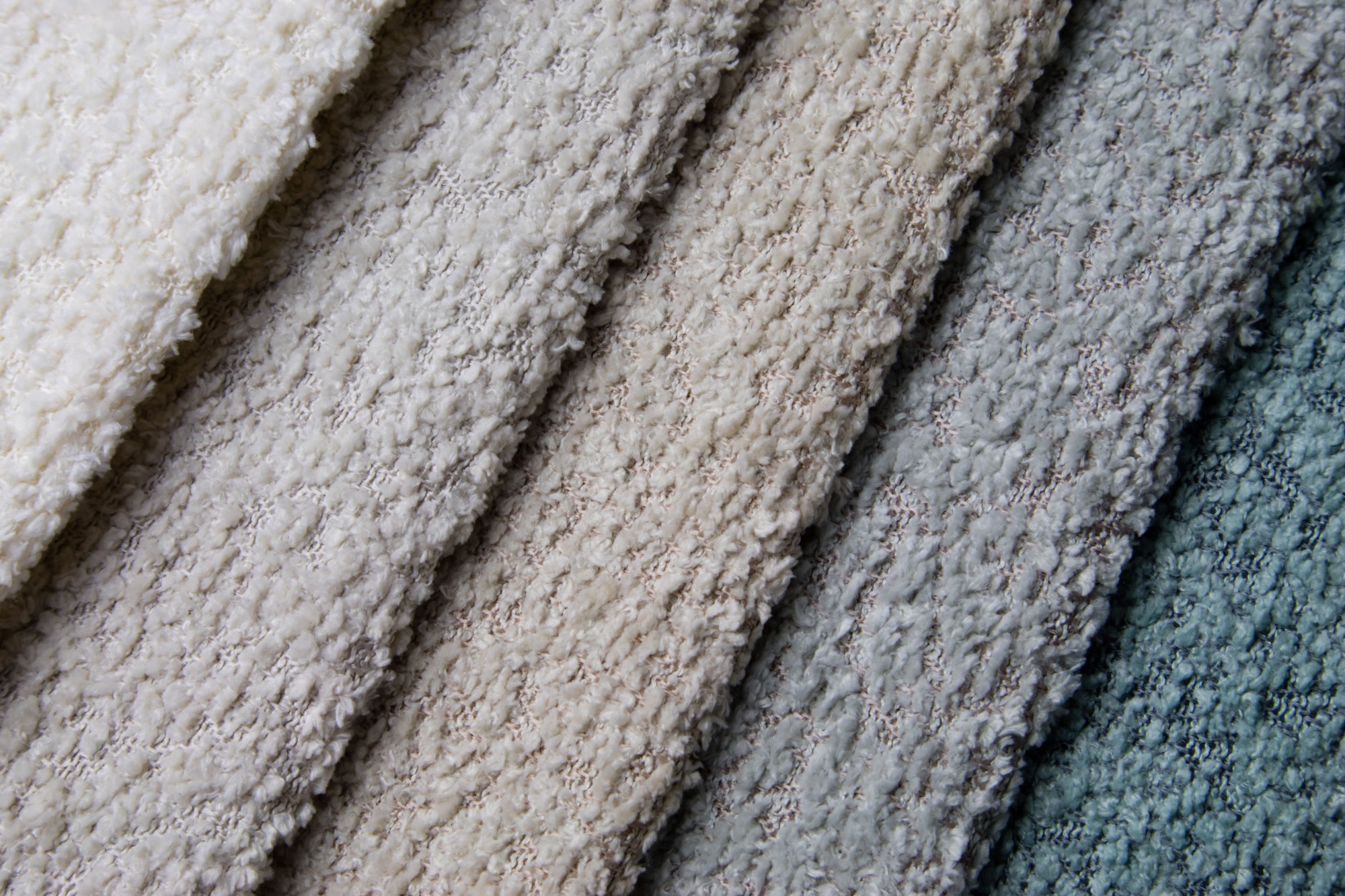 Pose de moquette bouclée