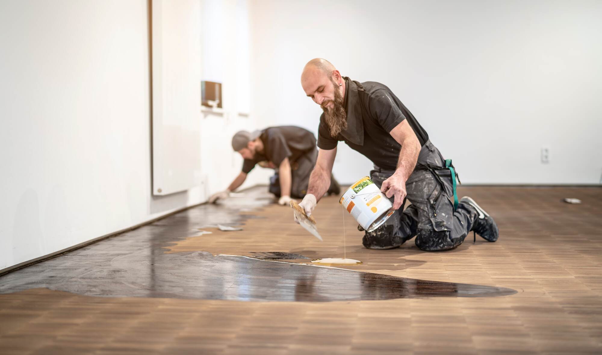 Vitrification parquet massif