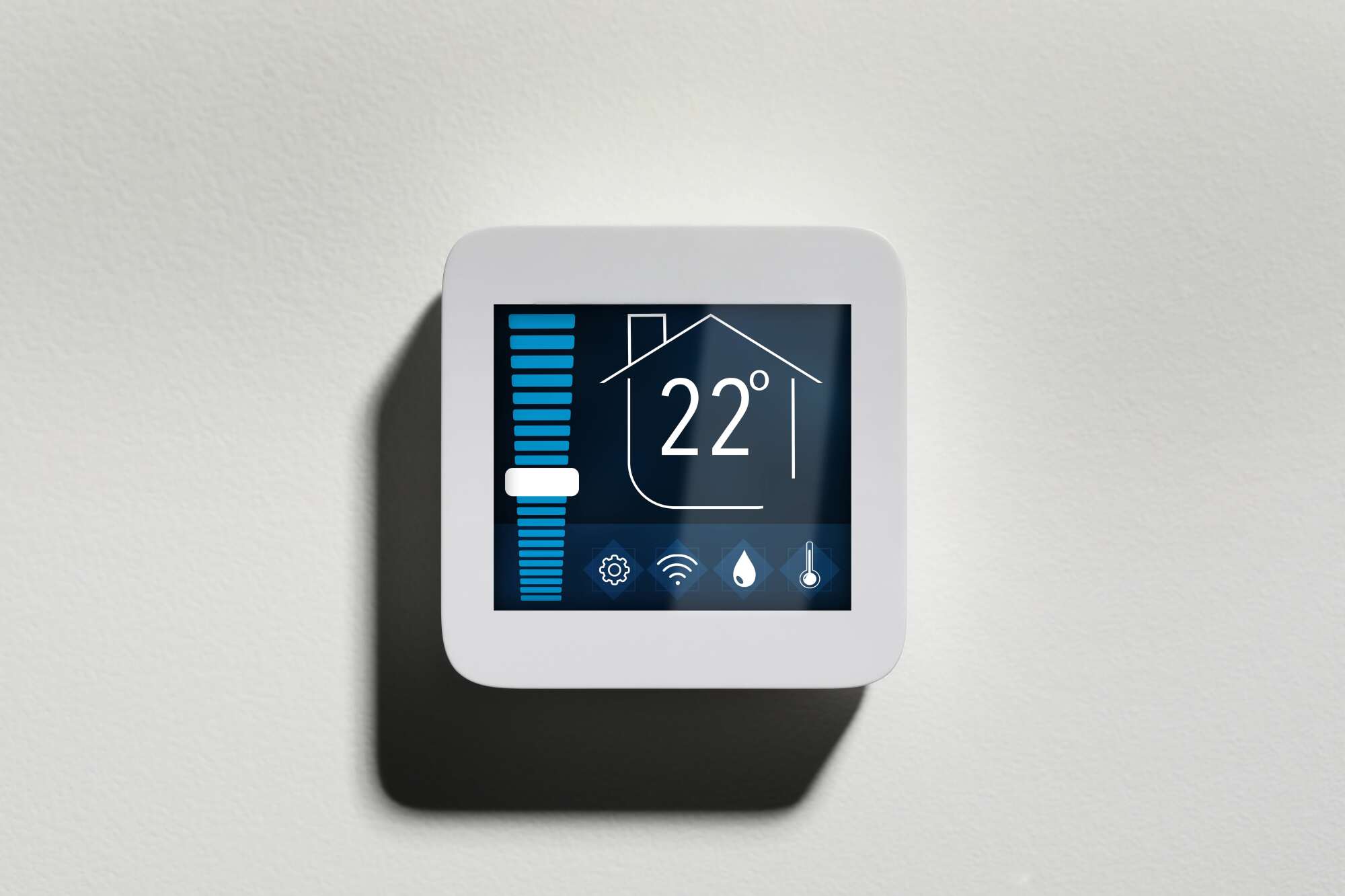 Installation de thermostat pour insert