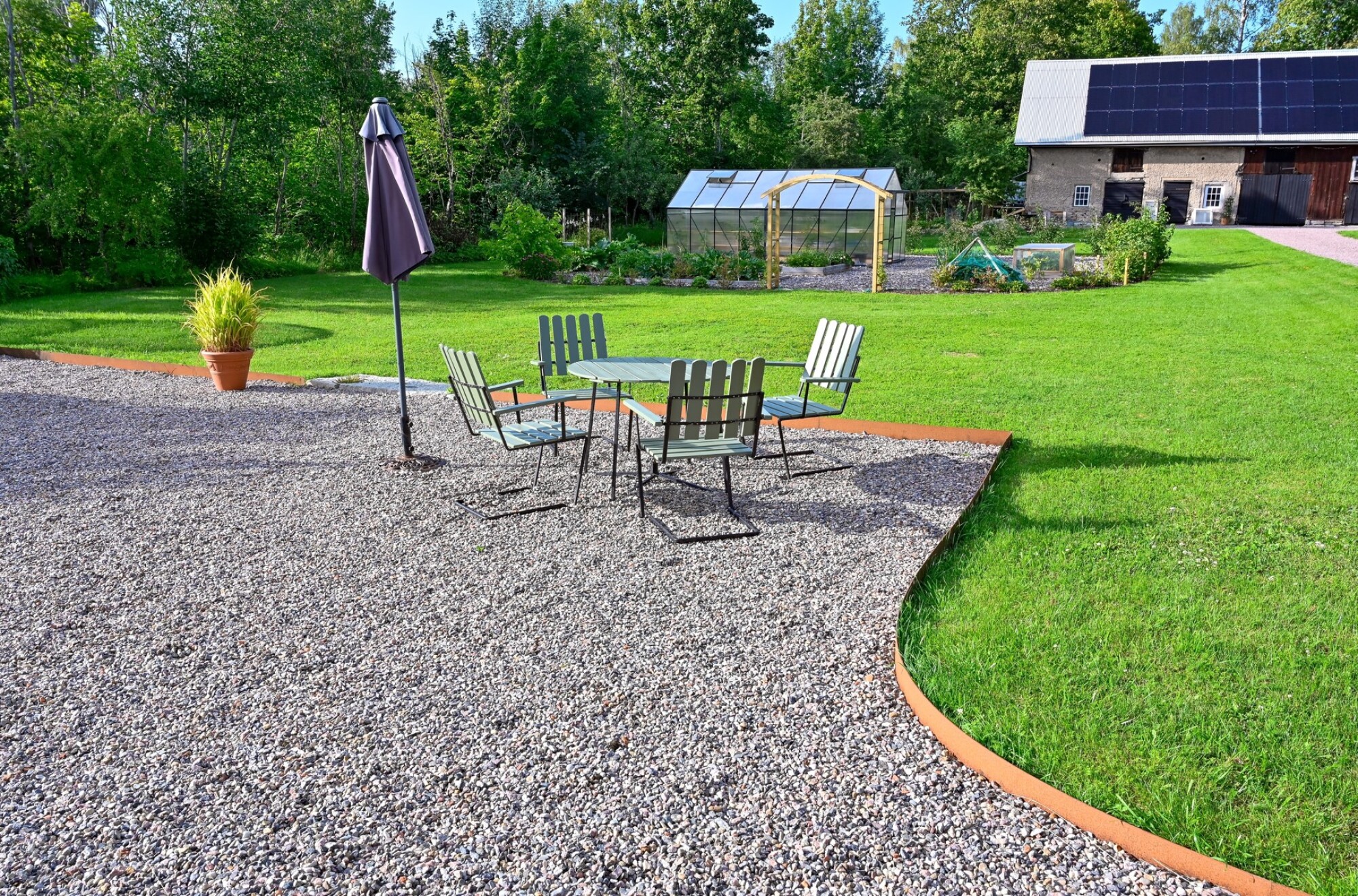 Livraison & pose de gravier