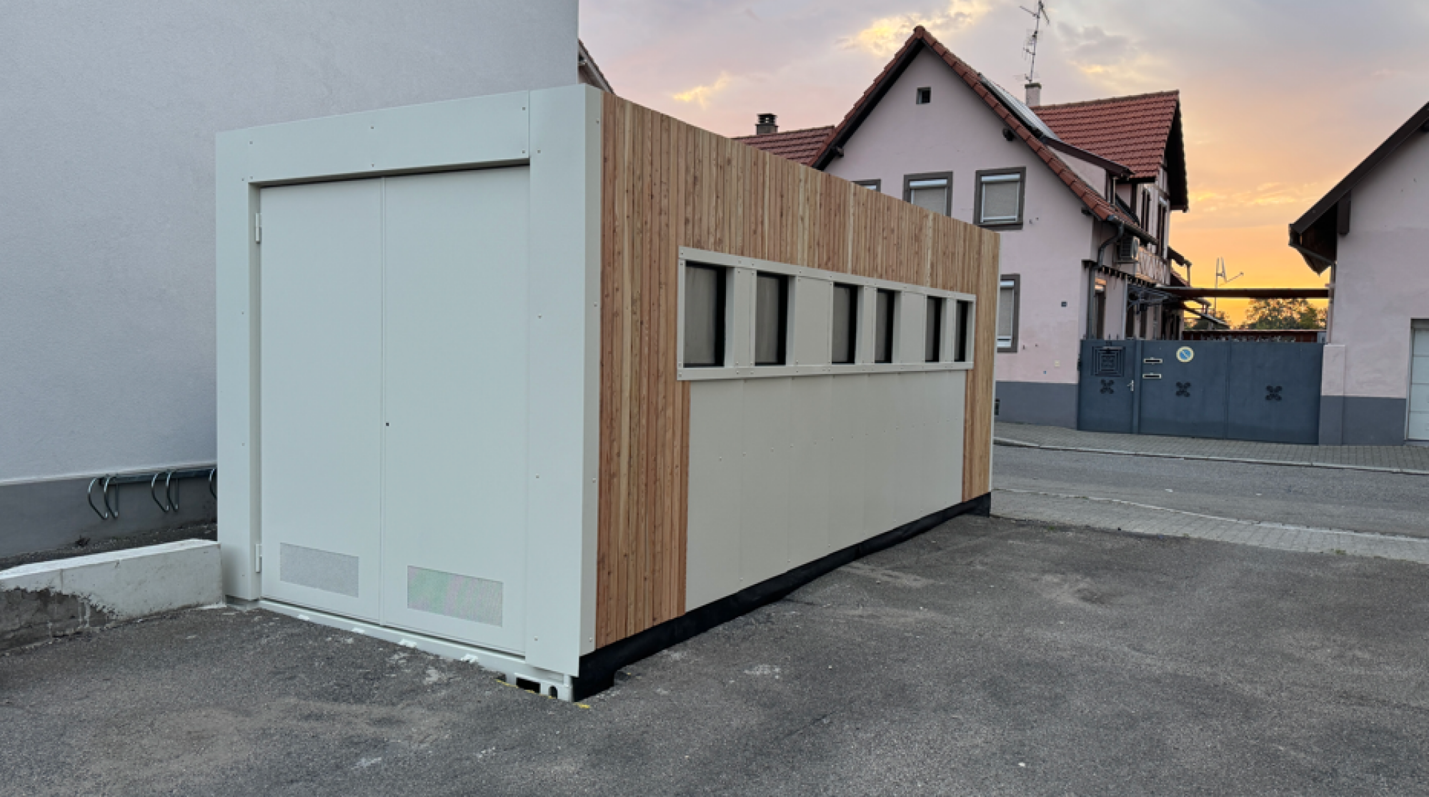 Logement container
