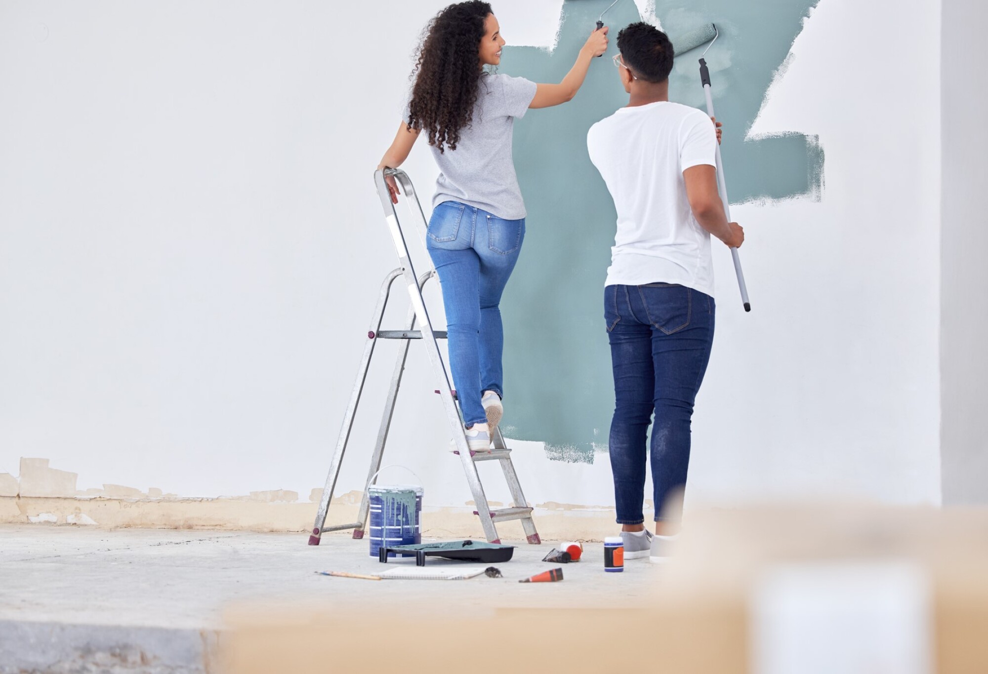 Peinture grande surface