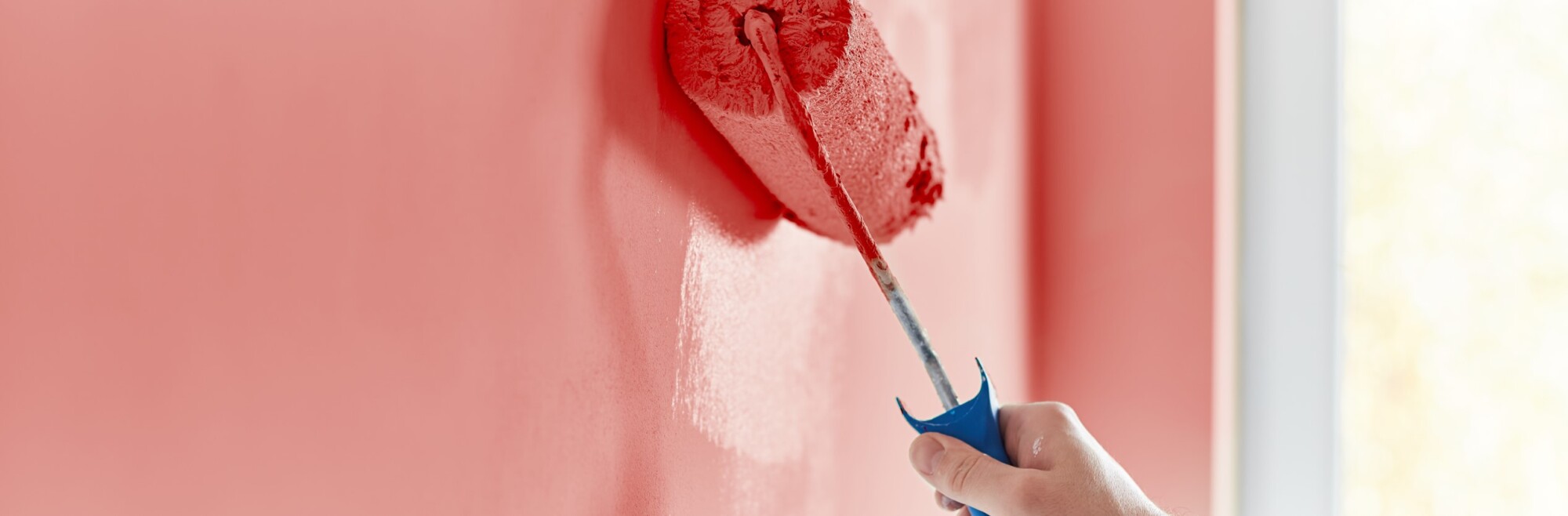 Peinture mur neuf
