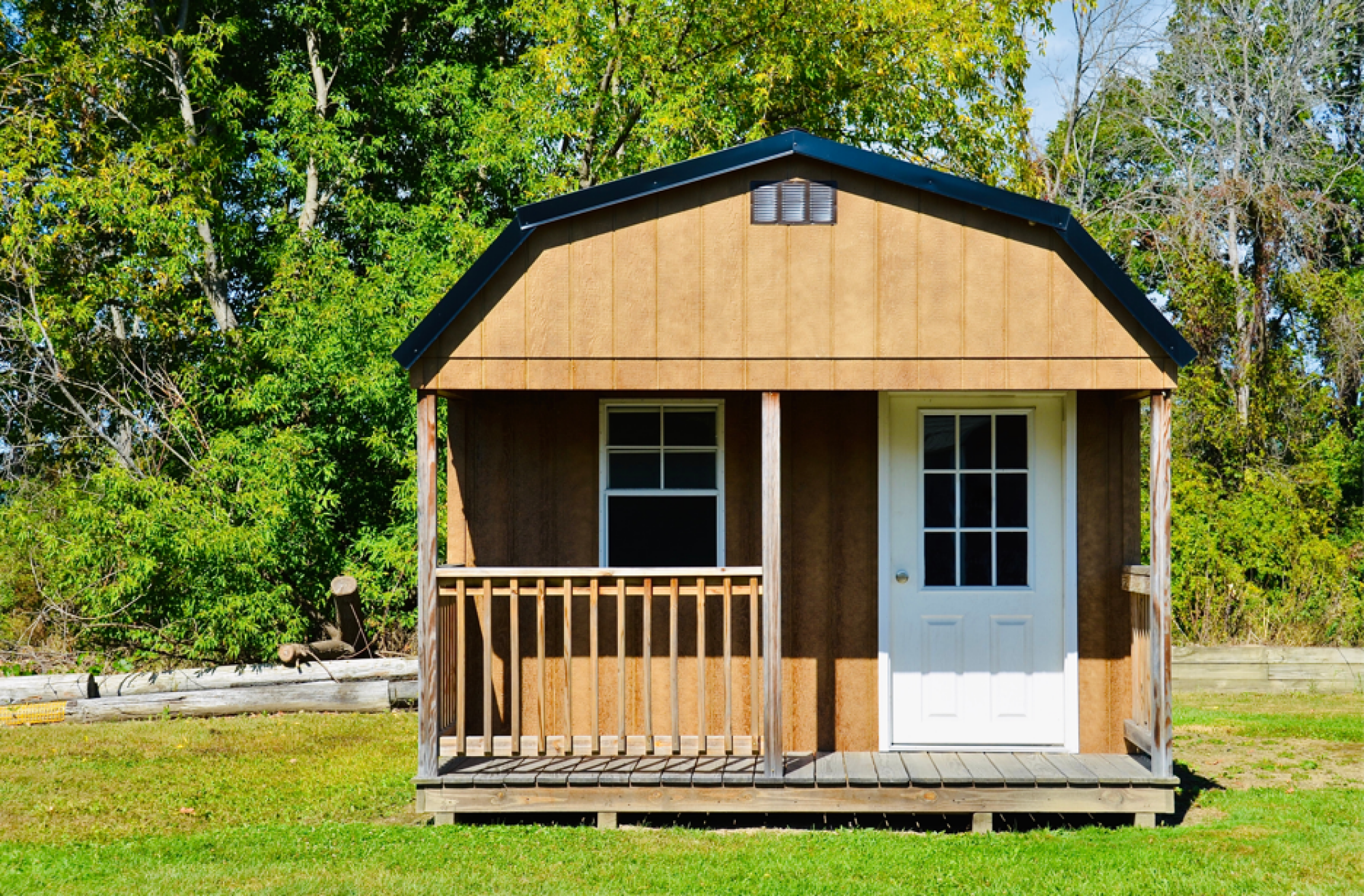 Installation de charpentes pour abris bois